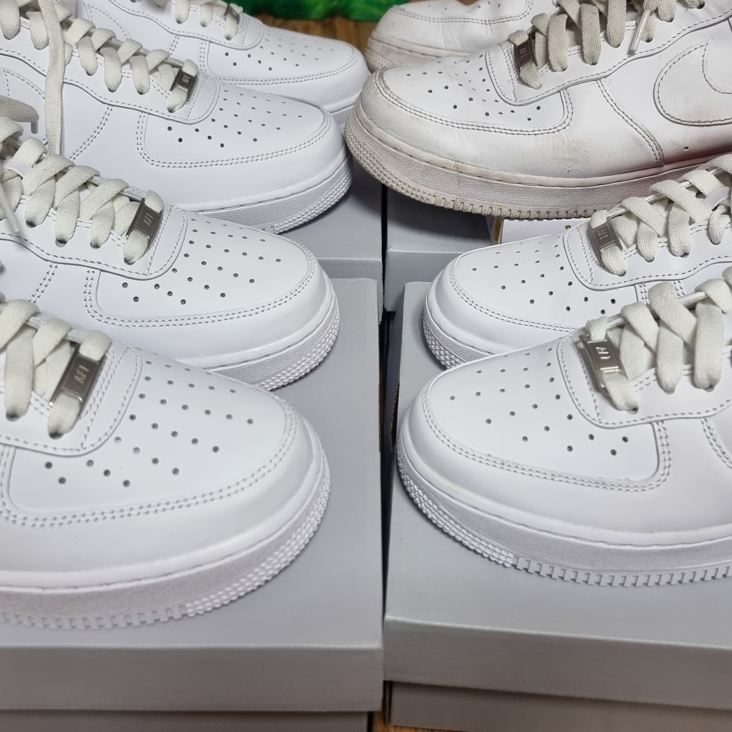 Nike Air Force 1 '07 Low White 착용 스타일 - 1