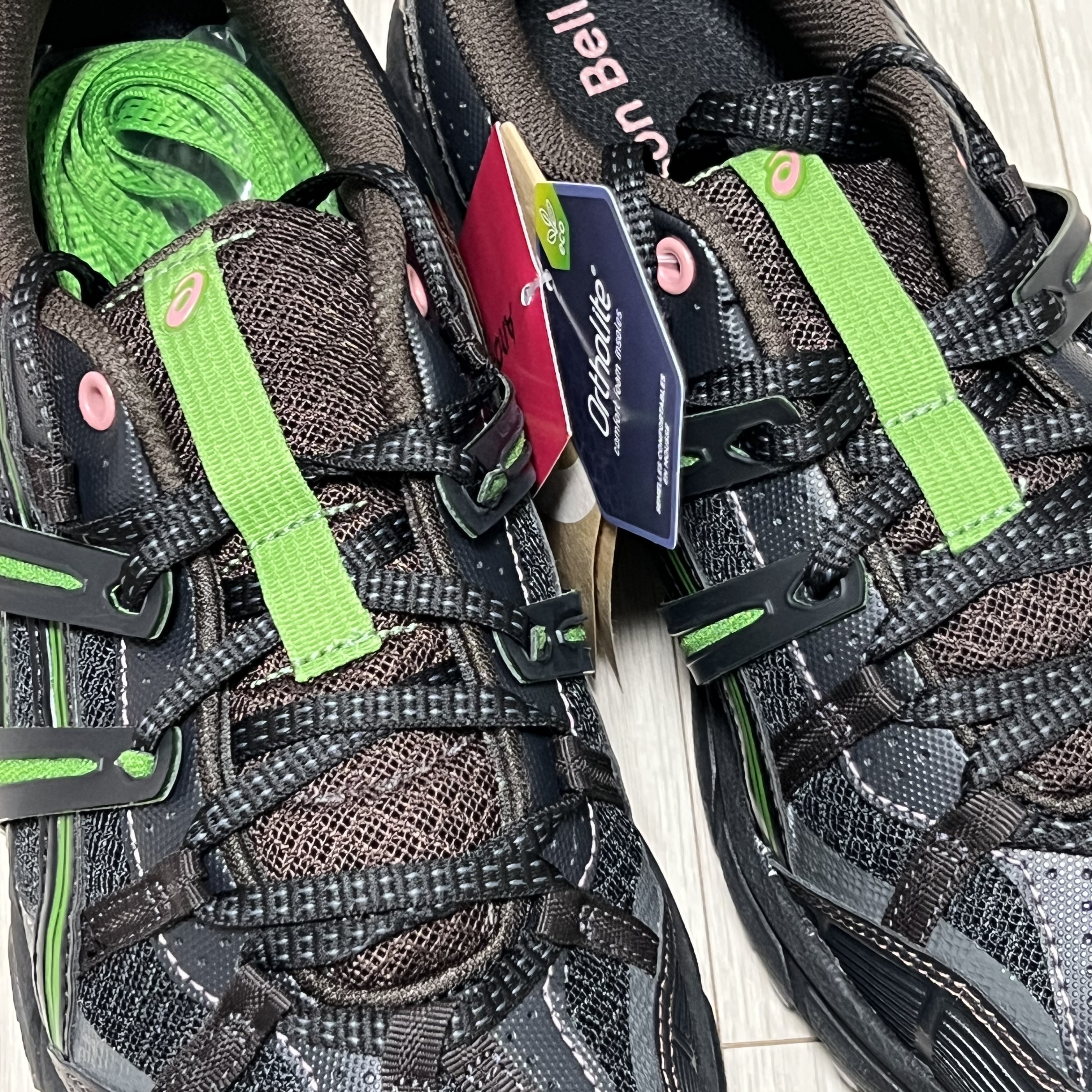 Asics x Andersson Bell Gel-Sonoma 15-50 Black Green 착용 스타일 - 4
