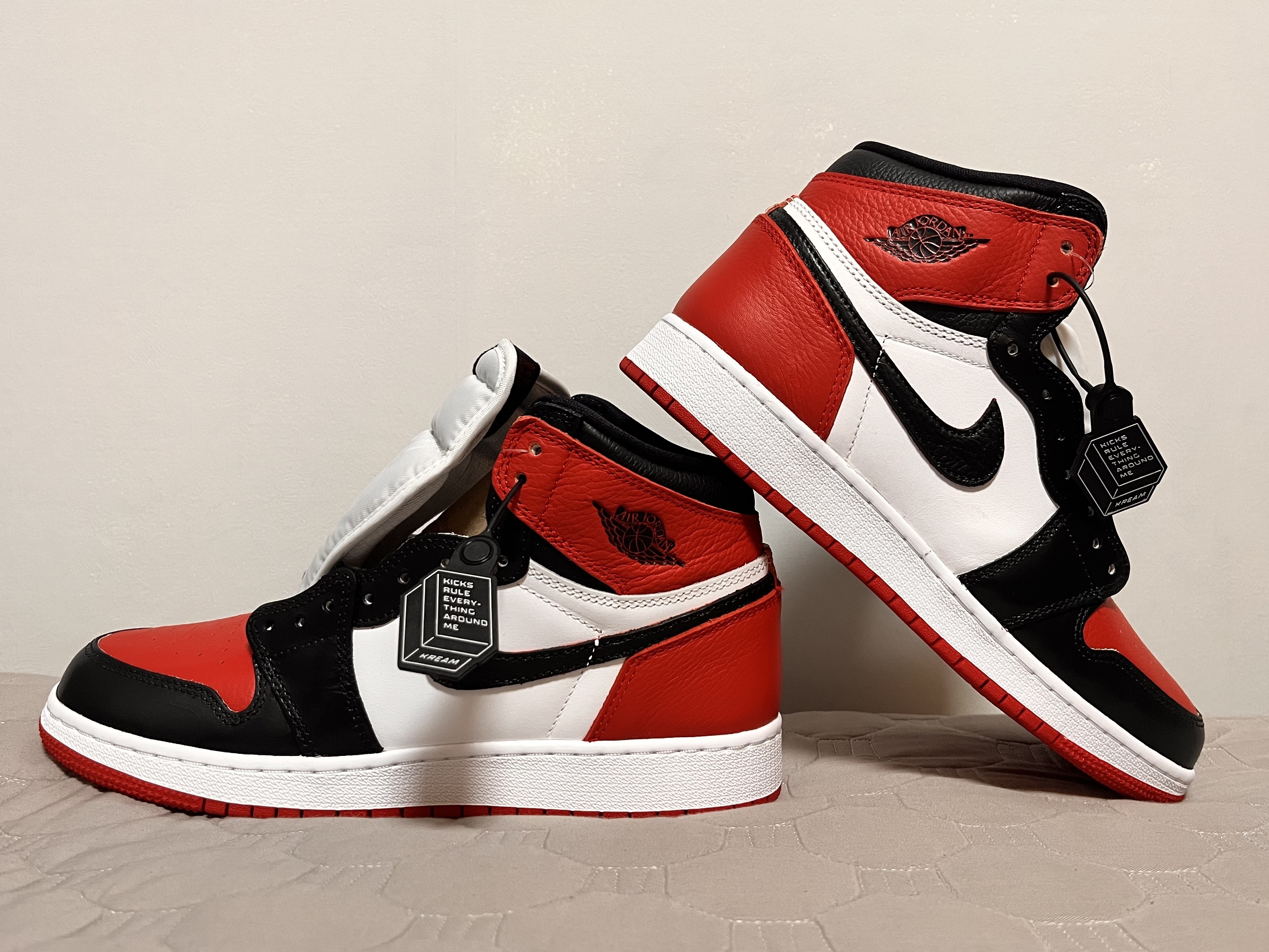 Jordan 1 Retro High OG Heritage 착용 스타일 - 1