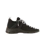 Prada XY Knit Sneakers Black White