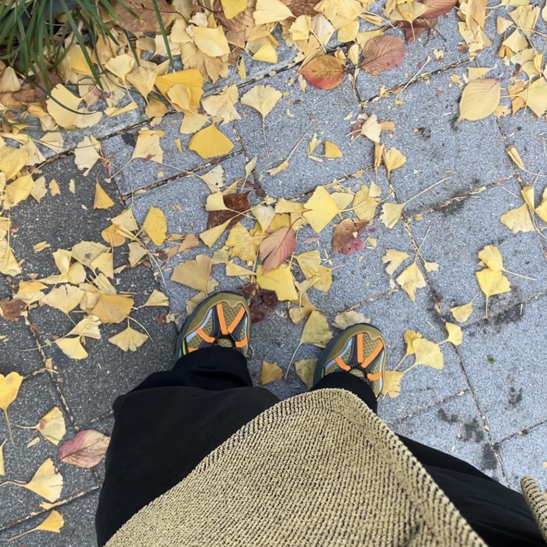 Asics x Andersson Bell Gel-Sonoma 15-50 Olive Oil Dark Brown 착용 스타일