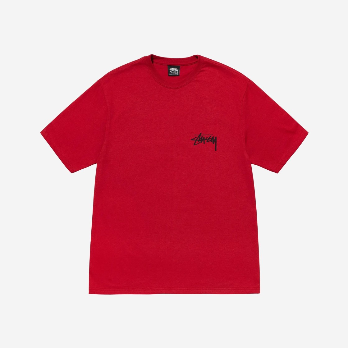 Stussy 8 Ball Fade T-Shirt Dark Red 상세 이미지 2