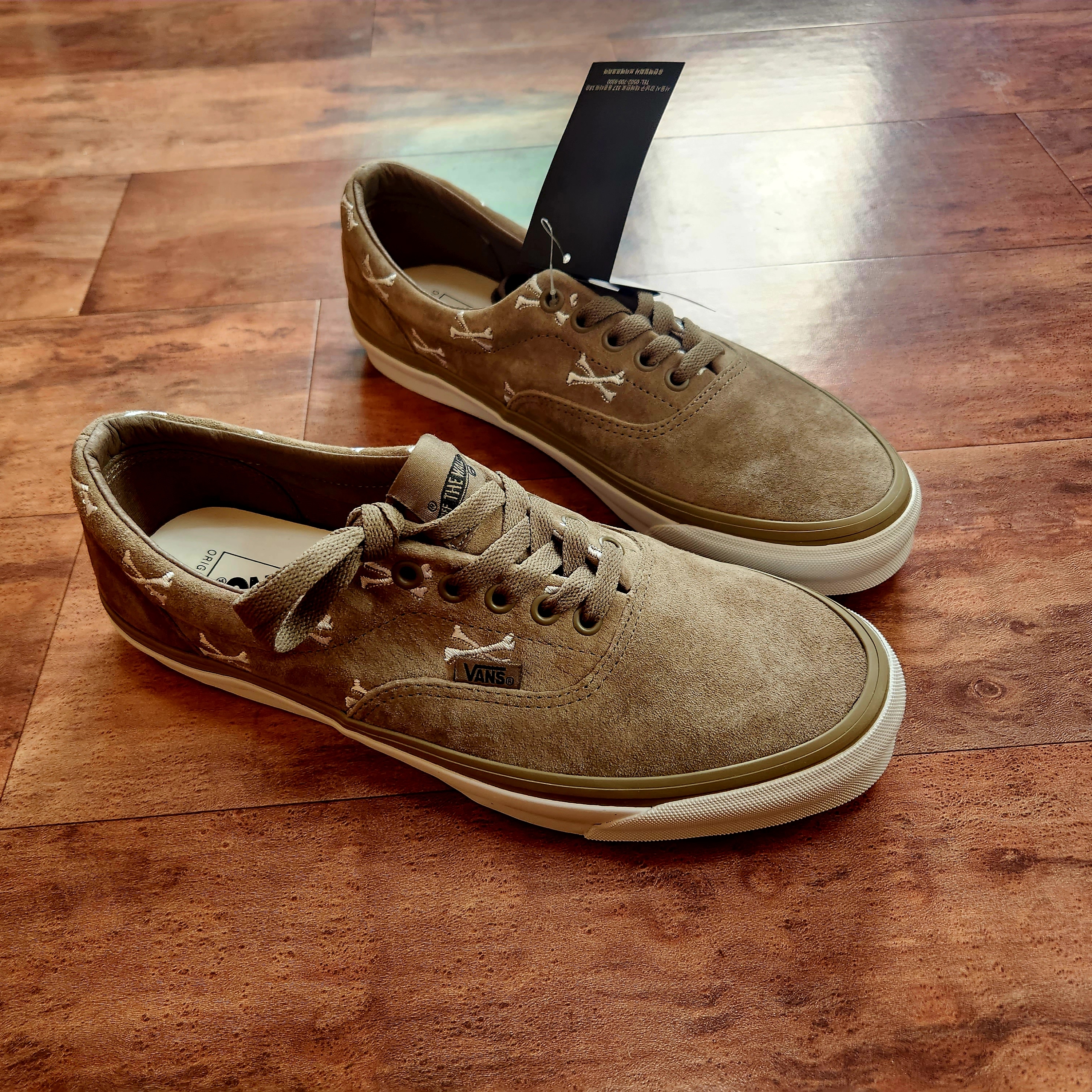 Vans Vault x WTAPS OG Era LX Bones Coyote 착용 스타일 - 2