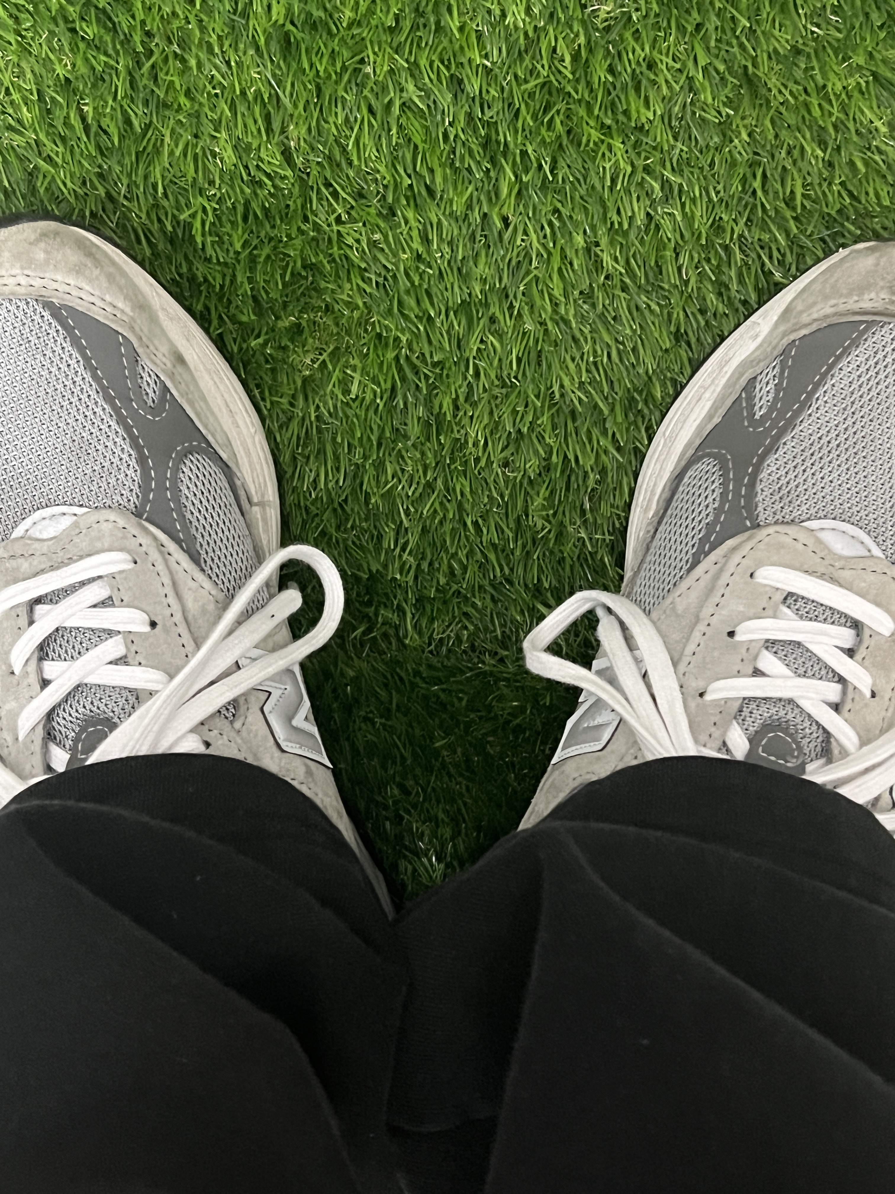 New Balance 993 Made in USA Grey - D Standard 착용 스타일