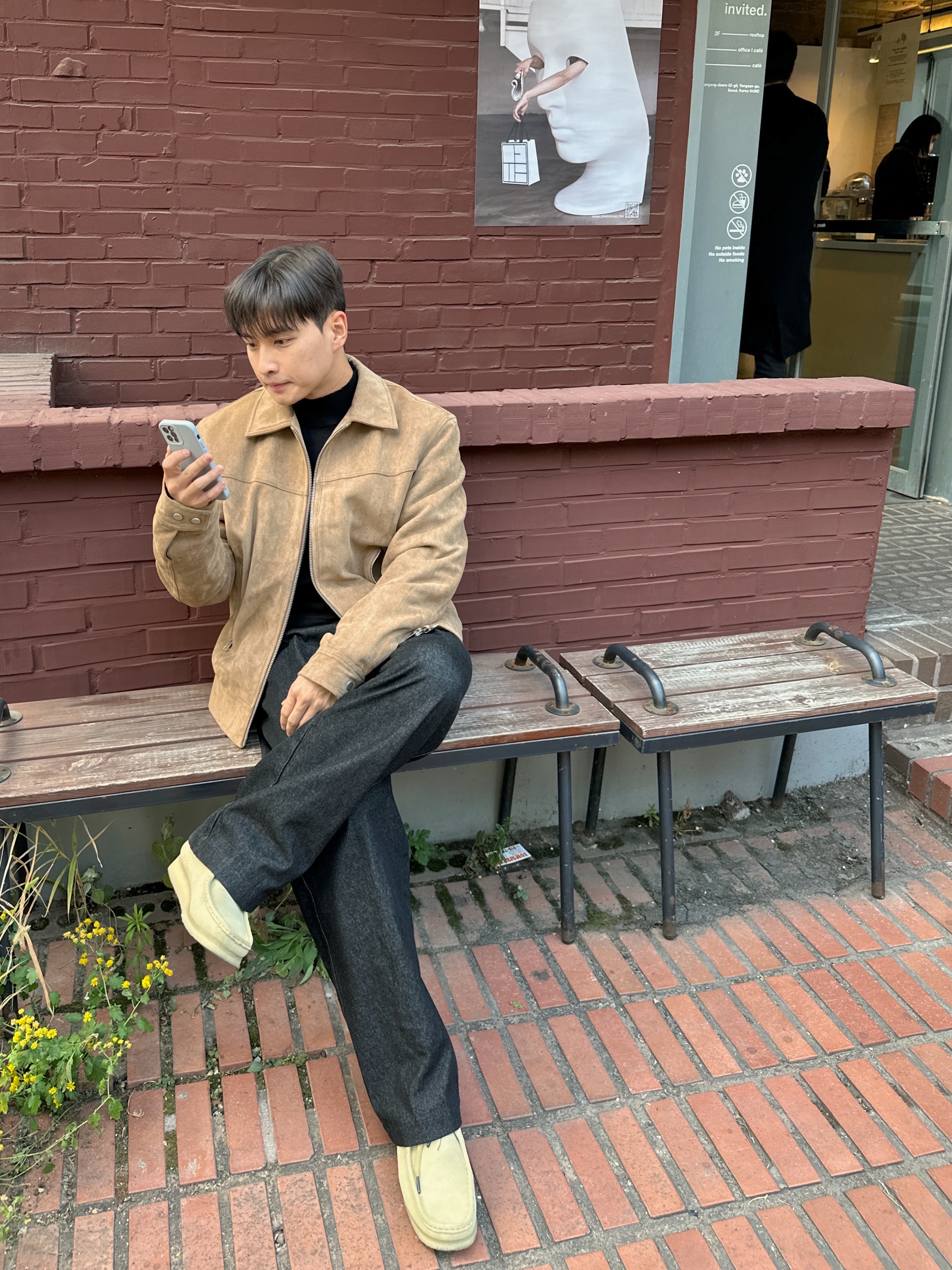 Clarks x Thisisneverthat Wallabee Maple 착용 스타일