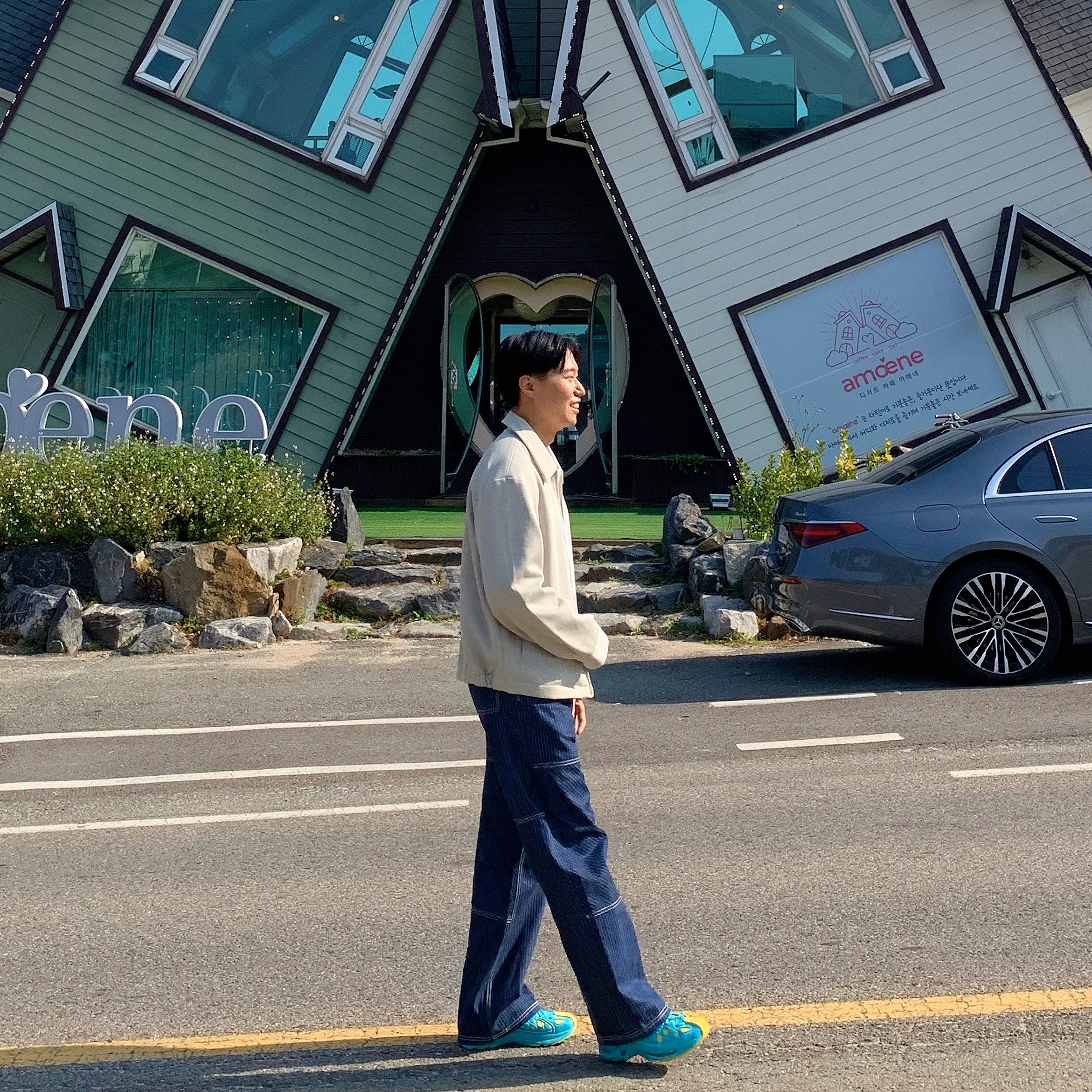Asics x Kiko Kostadinov Gel-Kiril Ice Mint 착용 스타일