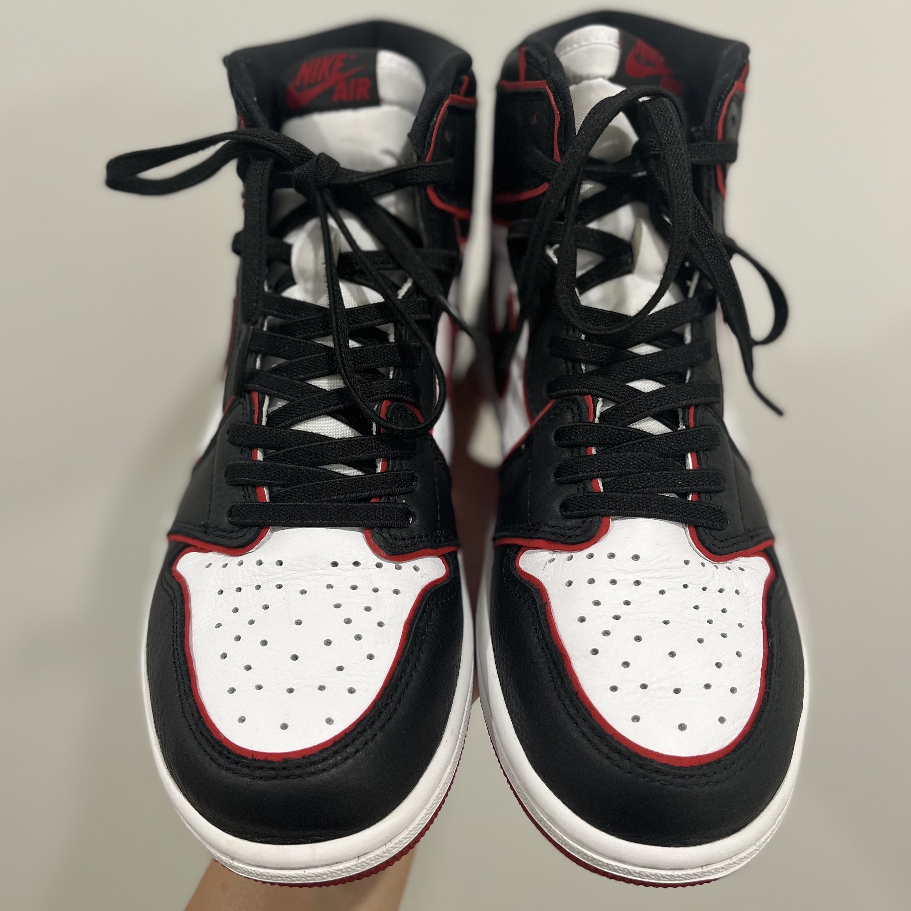 Jordan 1 Retro High OG Bloodline 착용 스타일 - 4