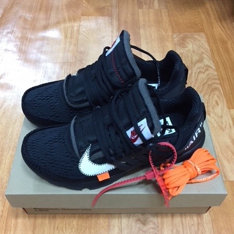 Nike x Off-White Air Presto Black 착용 스타일