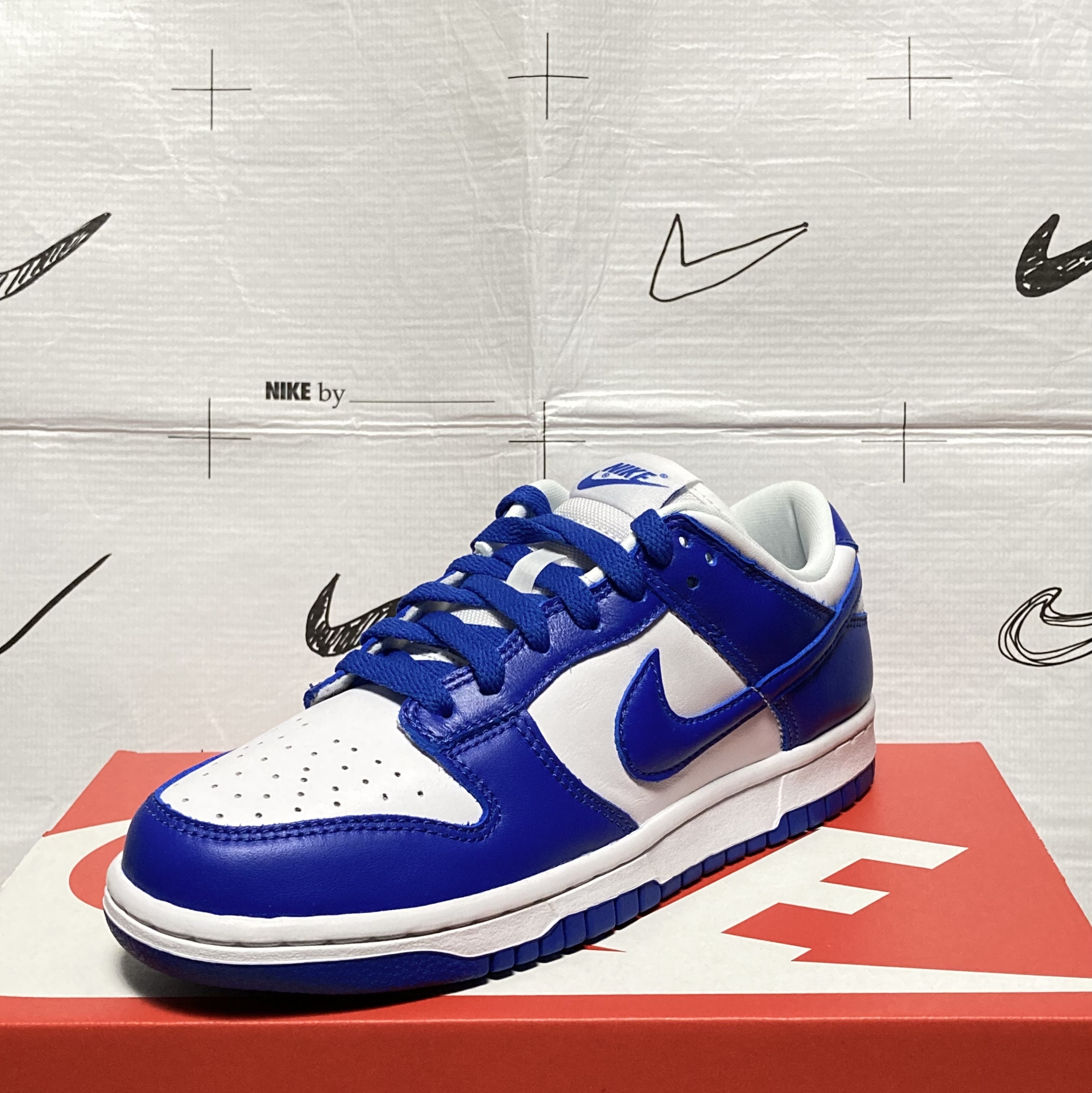 Nike Dunk Low SP Kentucky 2022 착용 스타일