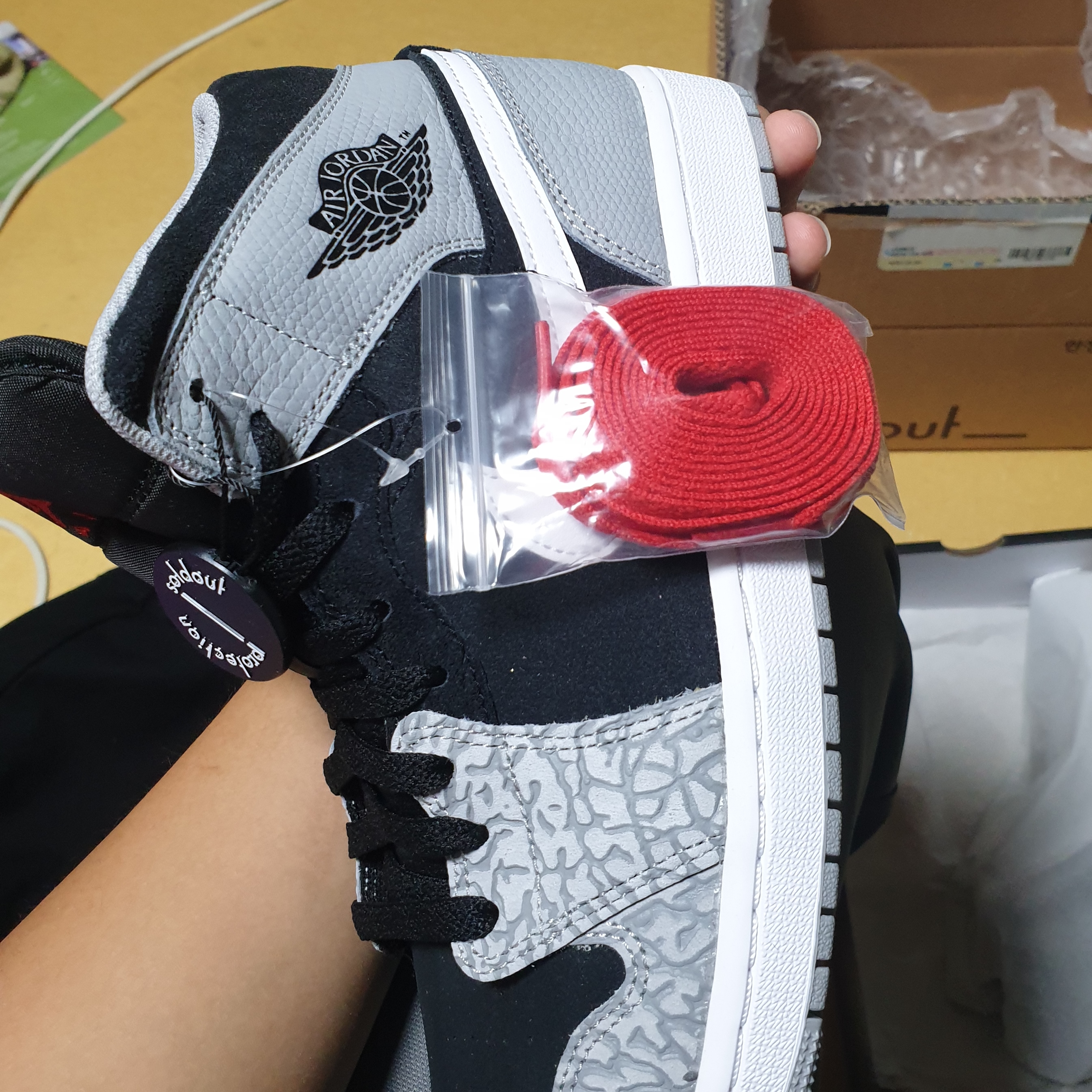 Jordan 1 Mid Elephant Toe 착용 스타일