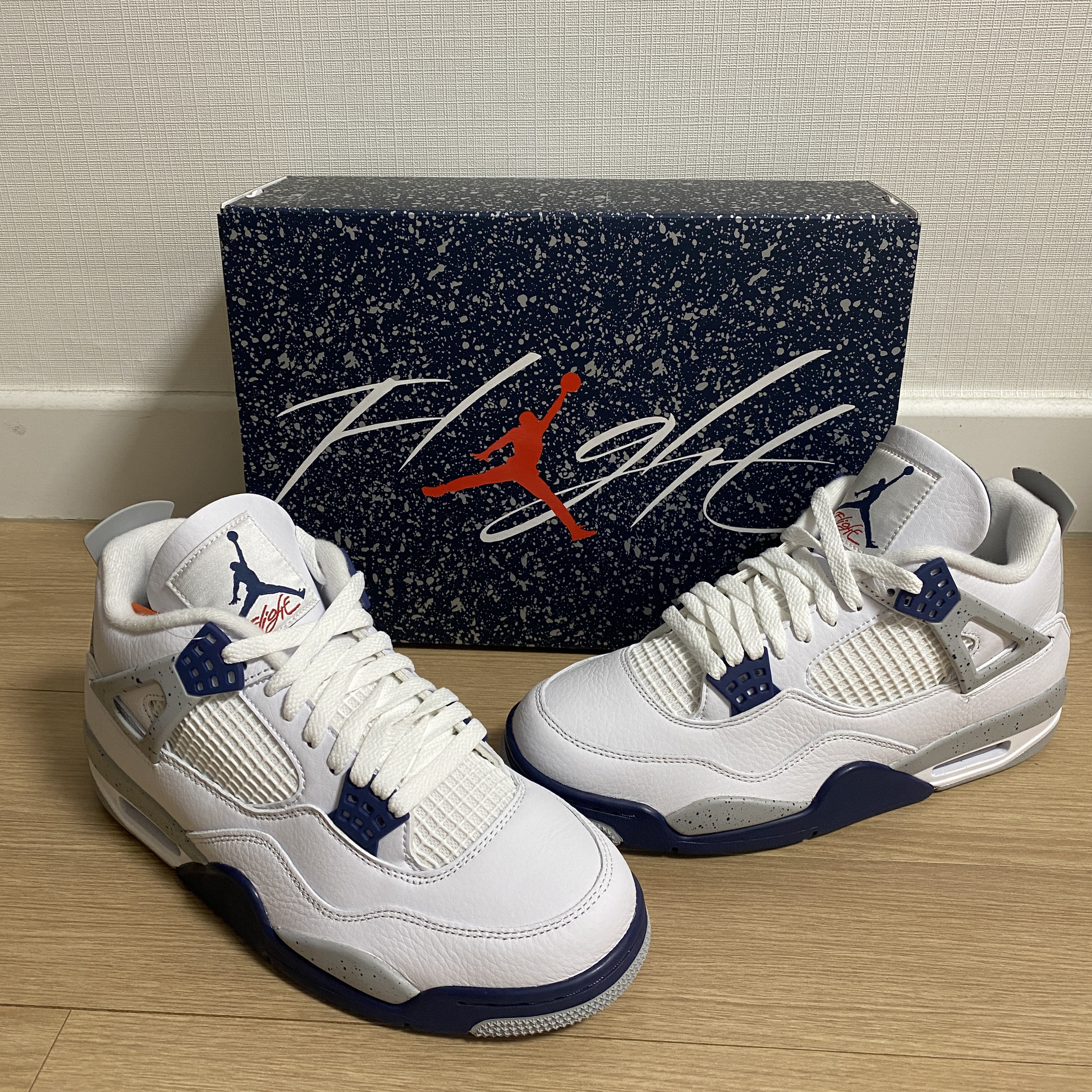 Jordan 4 Retro Midnight Navy 착용 스타일
