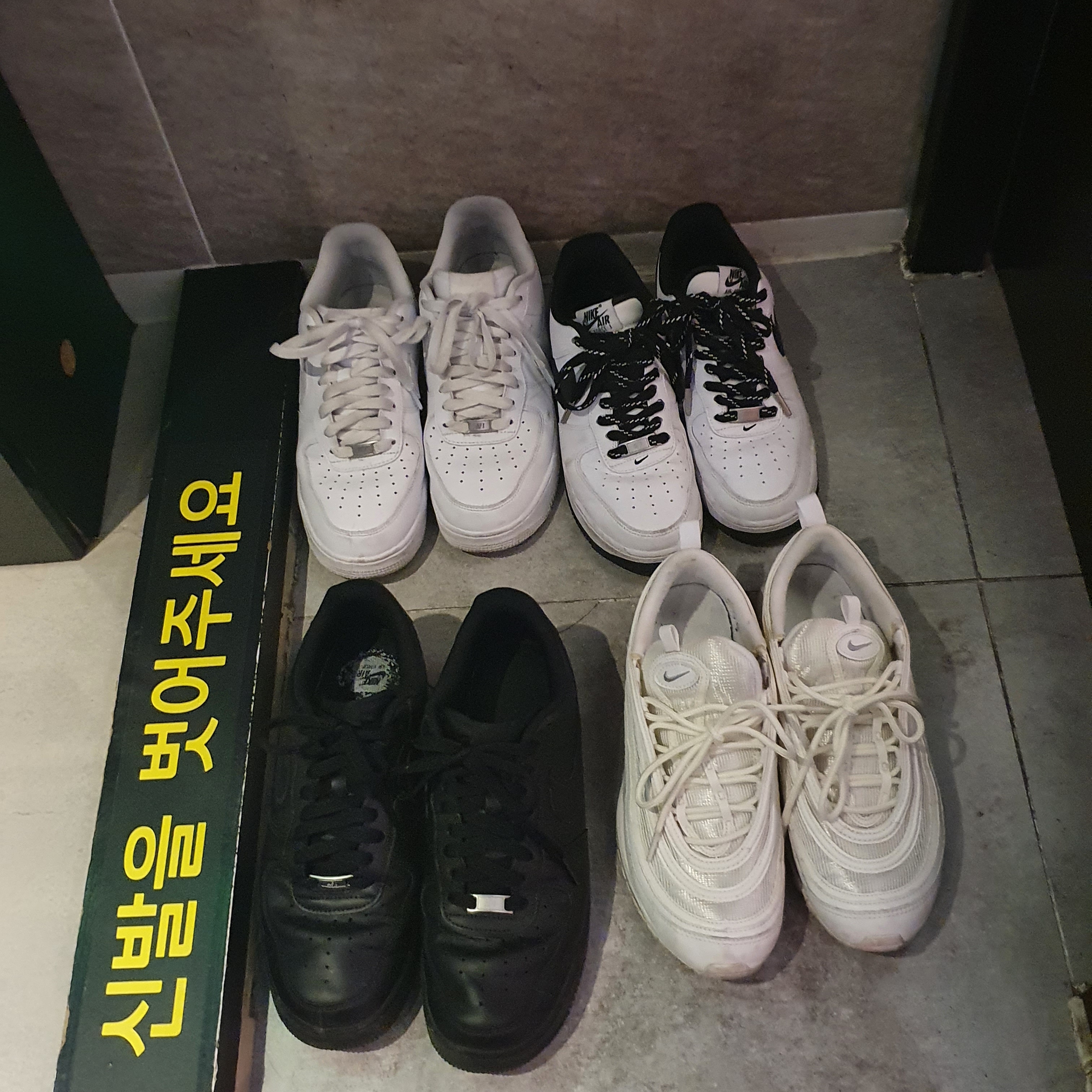 Nike Air Force 1 '07 Low White 착용 스타일
