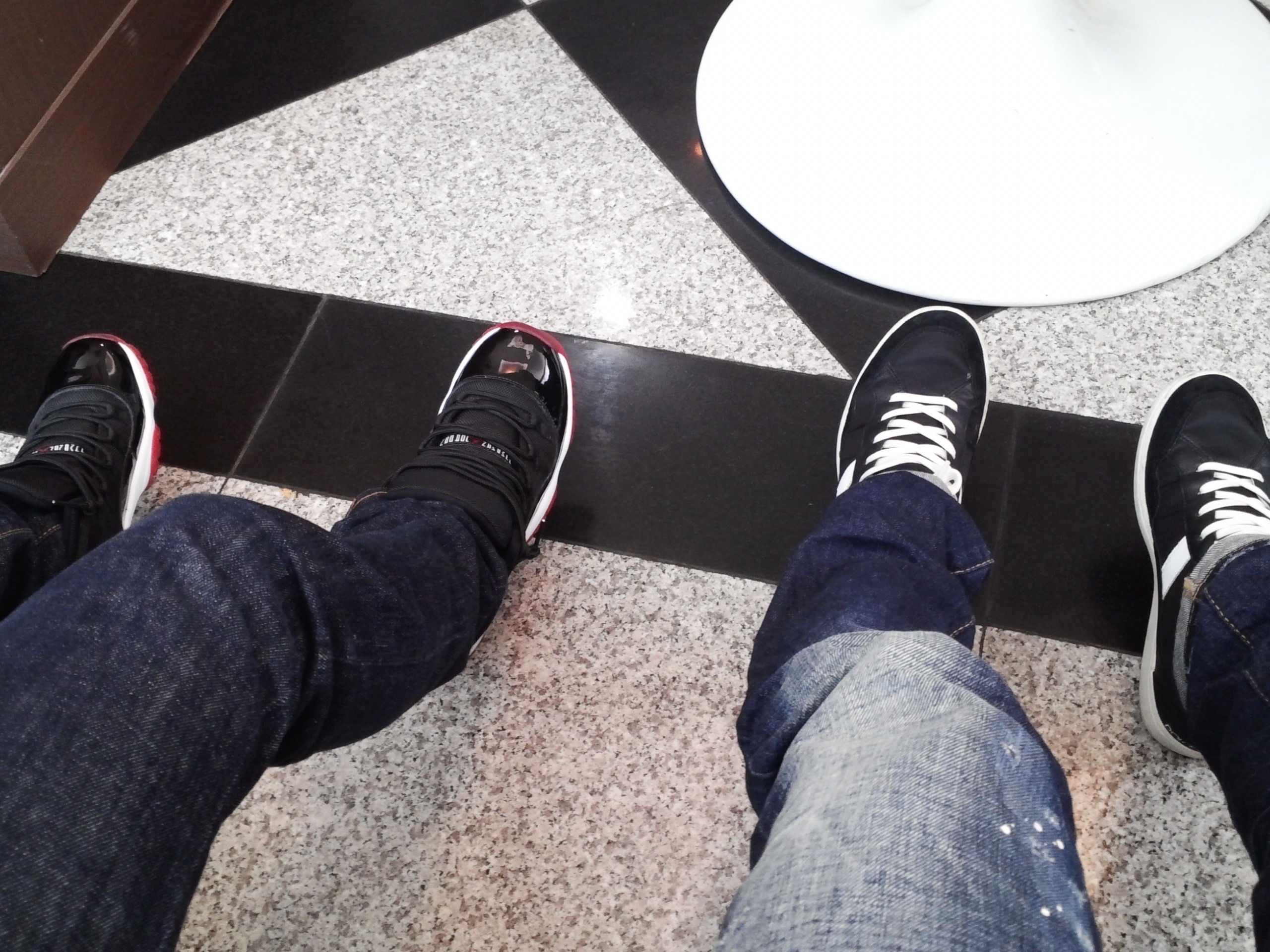 Jordan 11 Retro Bred 2012 착용 스타일