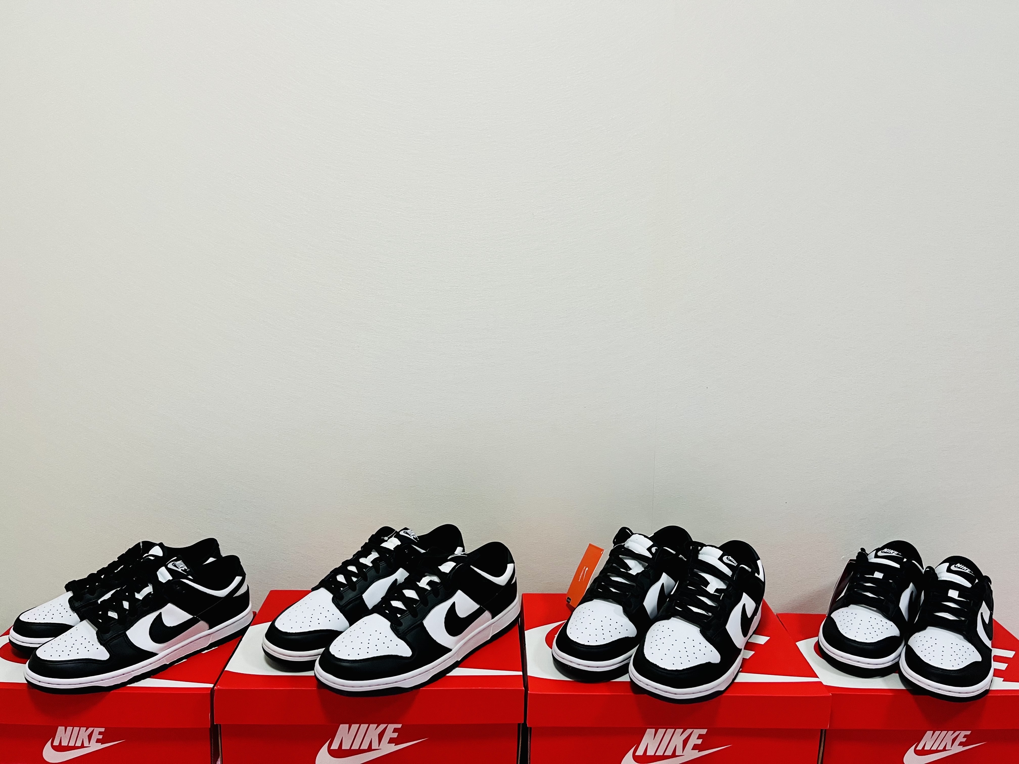 Nike Dunk Low Retro Black, (W) Nike Dunk Low Black 착용 스타일 - 2