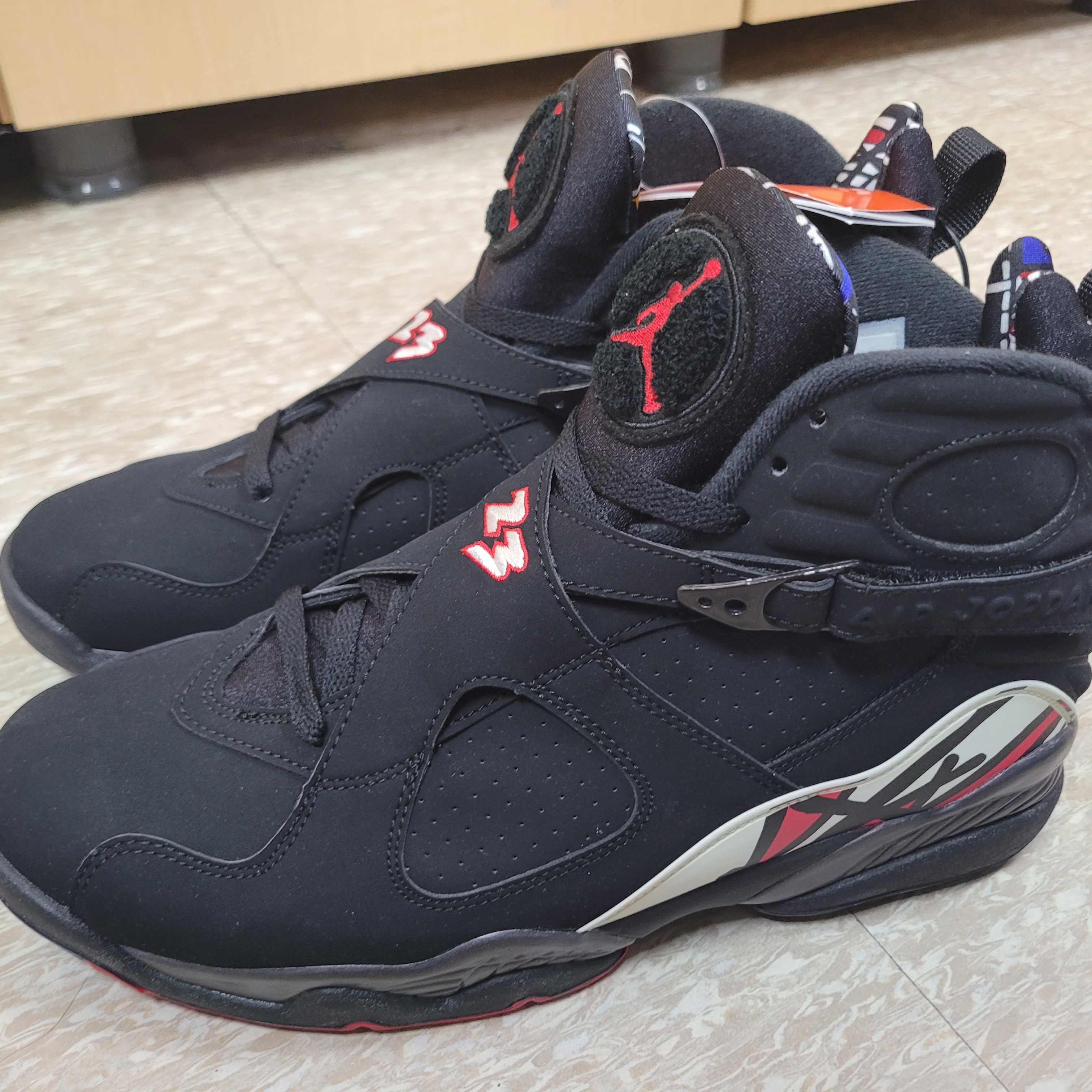 Jordan 8 Retro Playoffs 2013 착용 스타일 - 2
