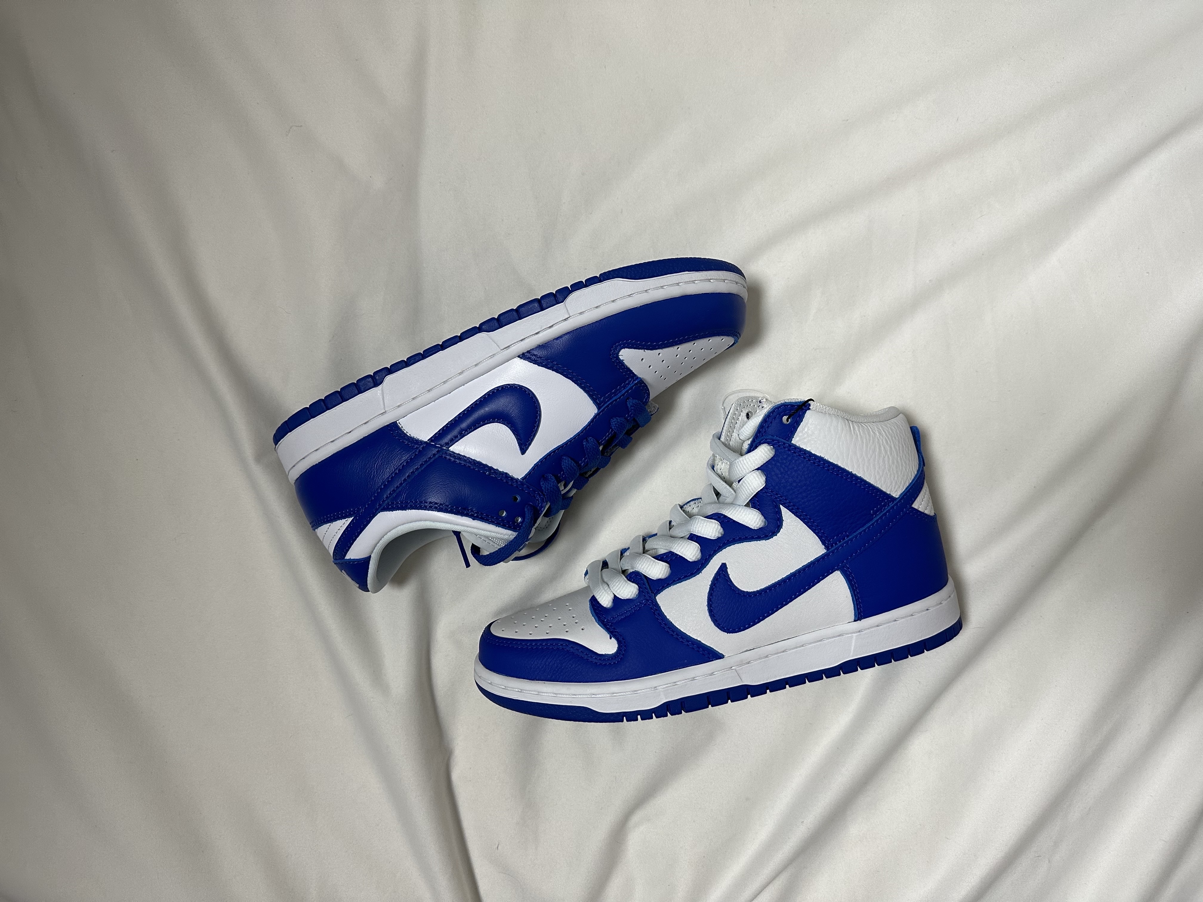 Nike Dunk Low SP Kentucky 2022, Nike SB Dunk High Pro ISO Kentucky 착용 스타일 - 1