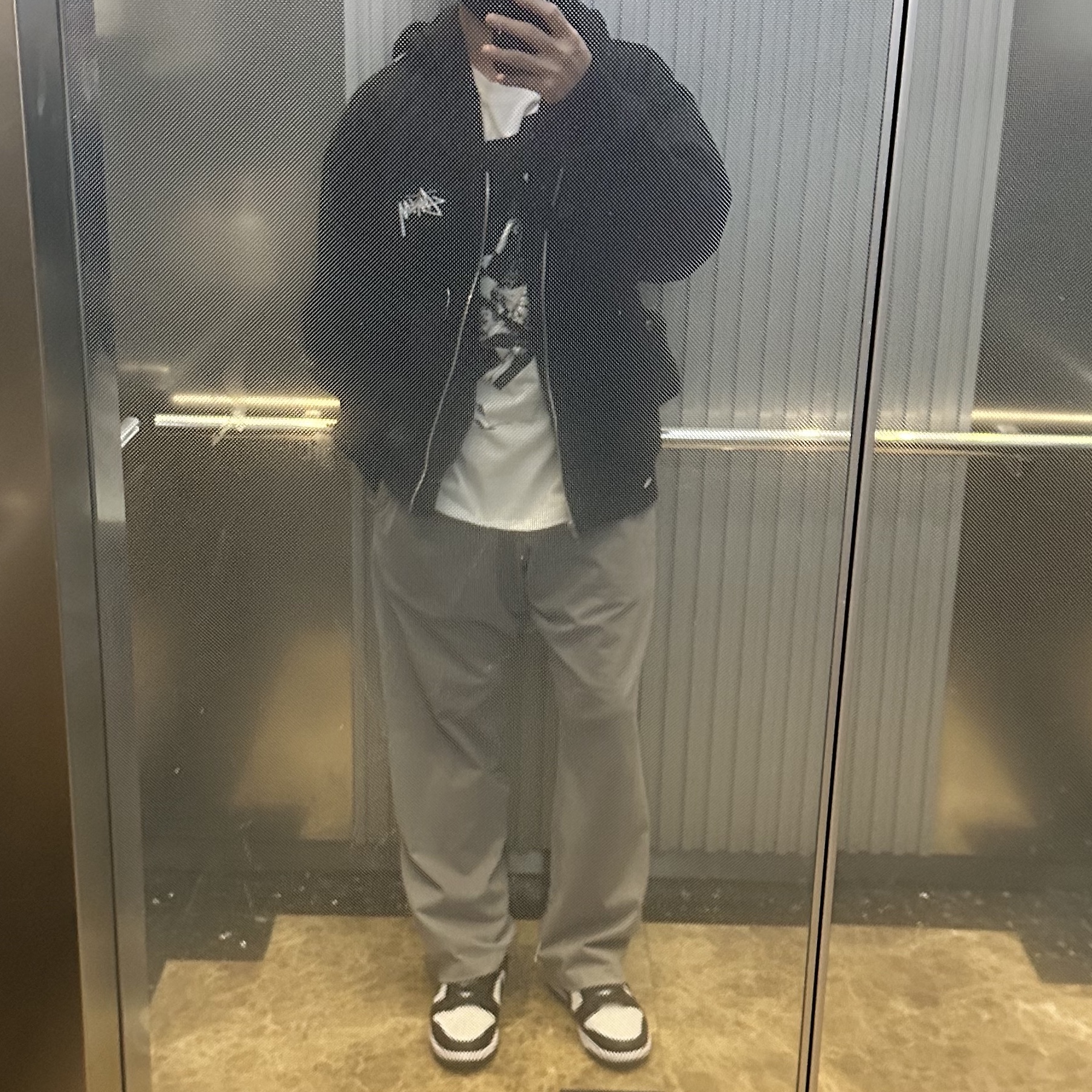 Jordan x Union L/S T-Shirt White - US/EU 착용 스타일 - 3
