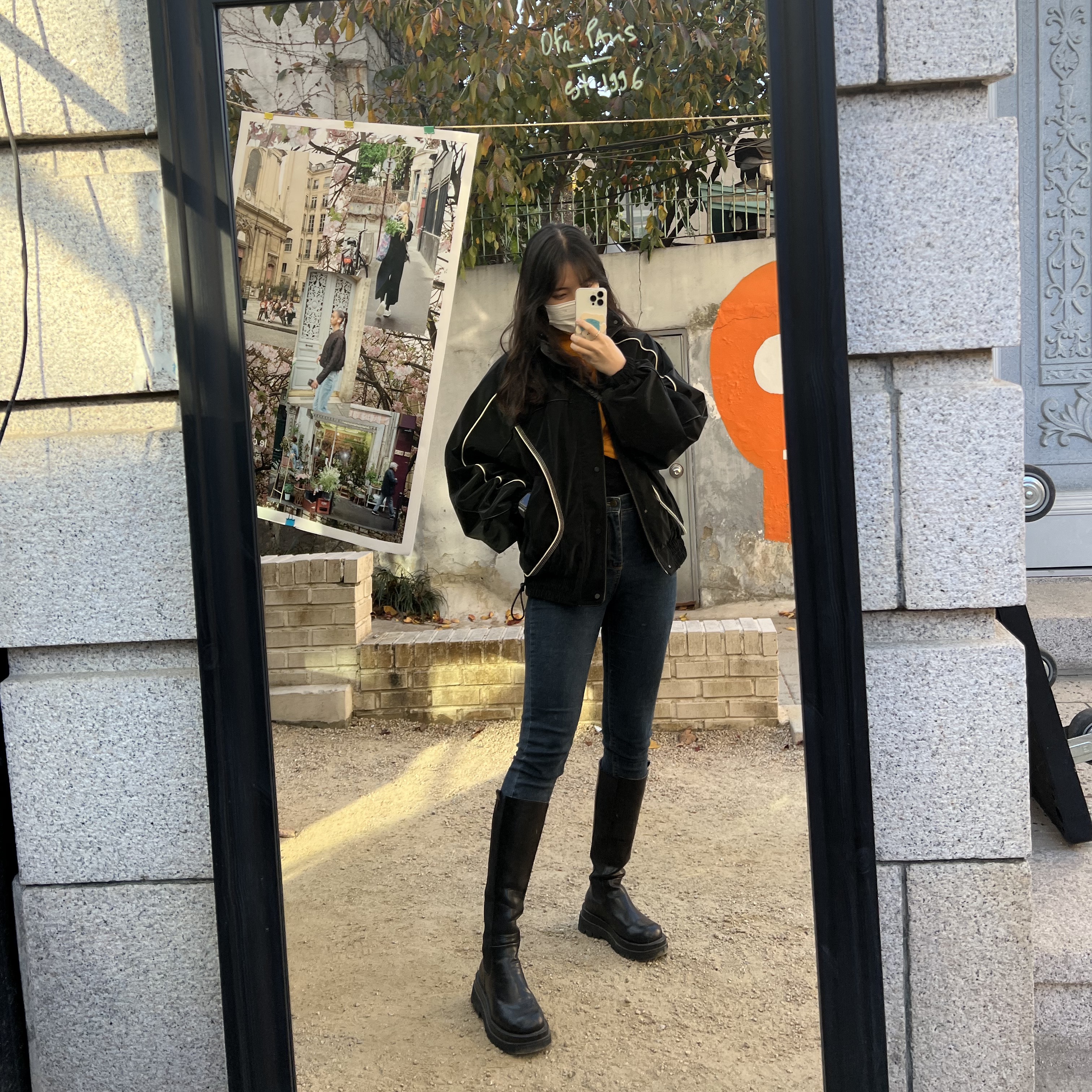 Ader Error Bant Jumper Noir 착용 스타일