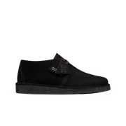 Clarks Desert Trek Black Suede