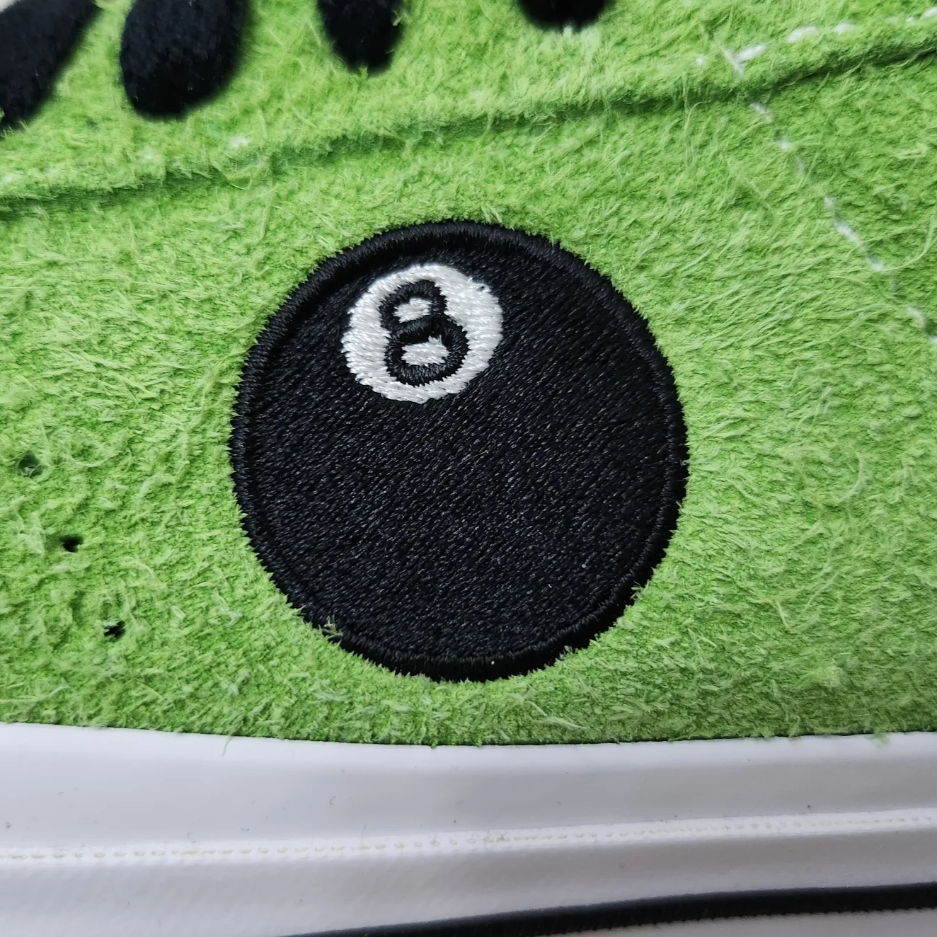 Converse x Stussy One Star Pro Ox 8 Ball Green 착용 스타일 - 2