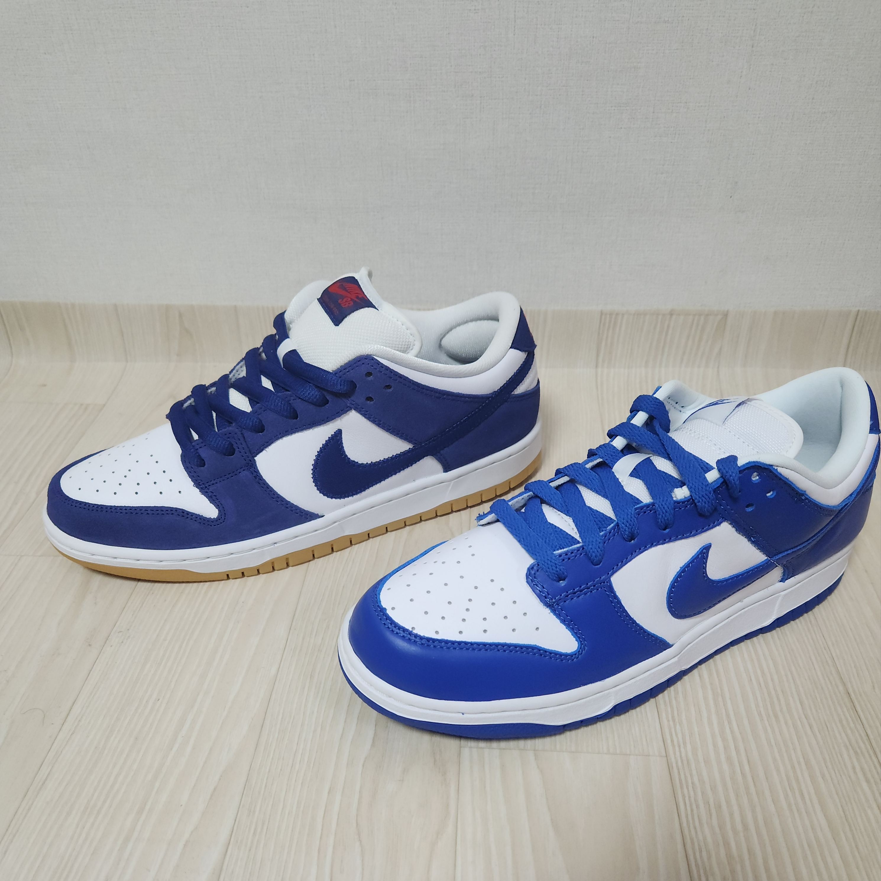 Nike Dunk Low SP Kentucky 2022, Nike SB Dunk Low Pro Premium Deep Royal Blue 착용 스타일 - 3