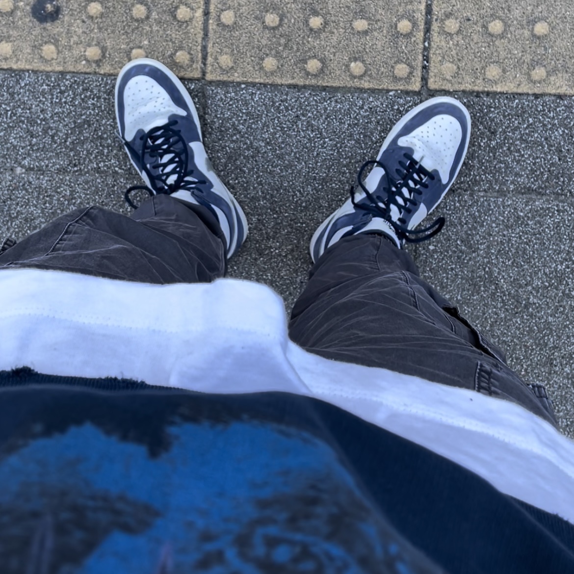 Undermycar Perdition Ophidian Hoodie After Midnight - 22FW, Jordan 1 Retro High OG CO.JP Midnight Navy 착용 스타일 - 1