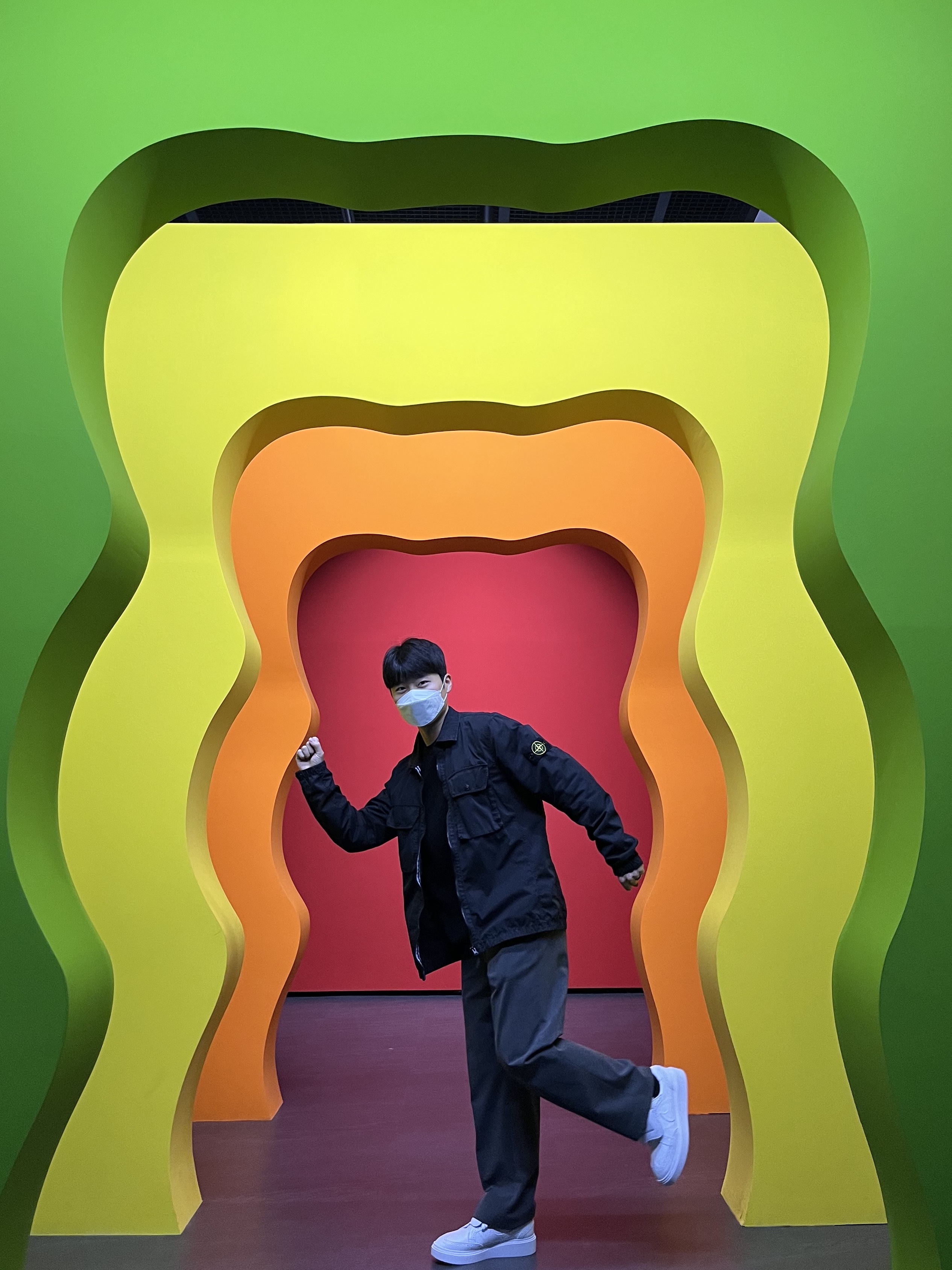 Nike x Peaceminusone Kwondo1 White, Apple AirPods Pro 2nd Gen (Korean Ver.) 착용 스타일