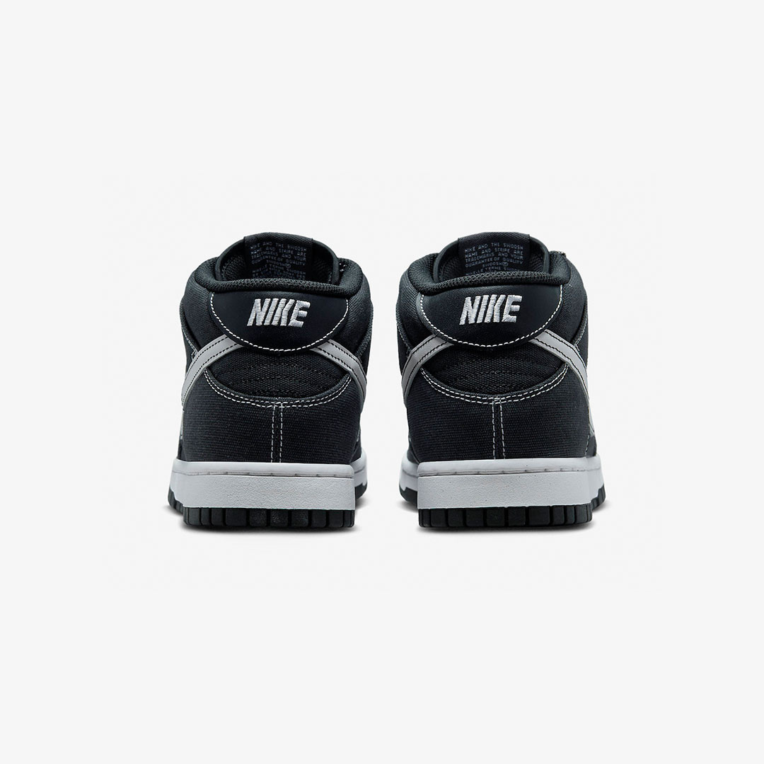Nike Dunk Low Retro Black, Nike Dunk Low Retro Grey Fog Black 착용 스타일 - 5