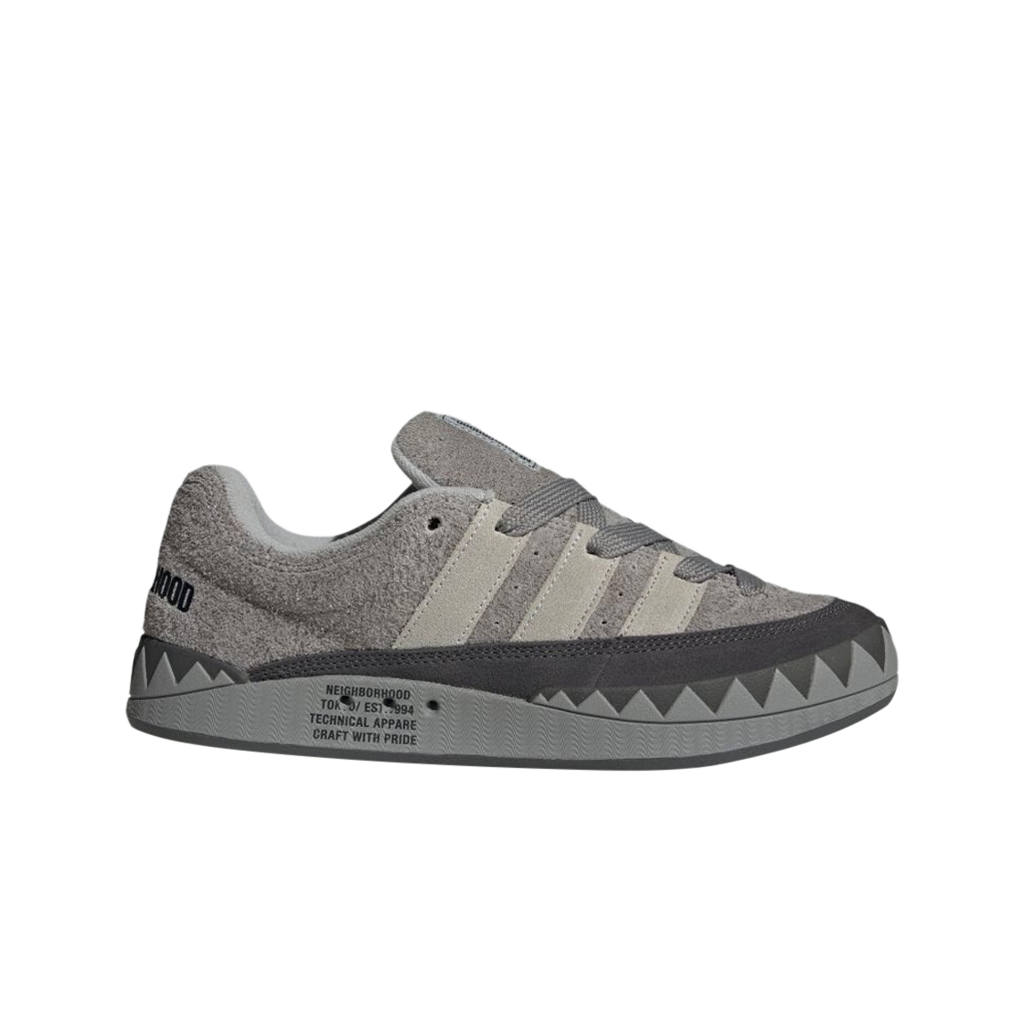 아디다스 x 네이버후드 아디매틱 차콜 솔리드 그레이(Adidas x Neighborhood Adimatic Charcoal Solid Grey)