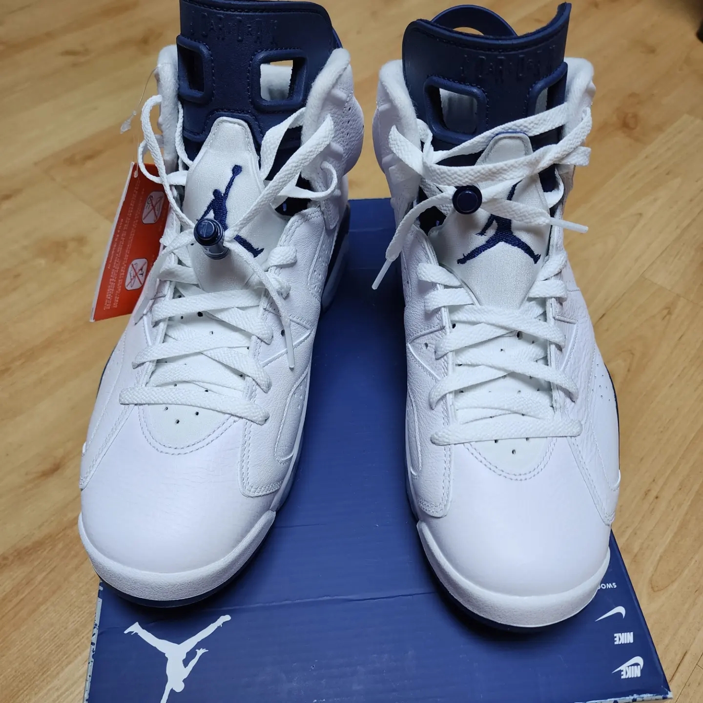 Jordan 6 Retro Midnight Navy 착용 스타일 - 2