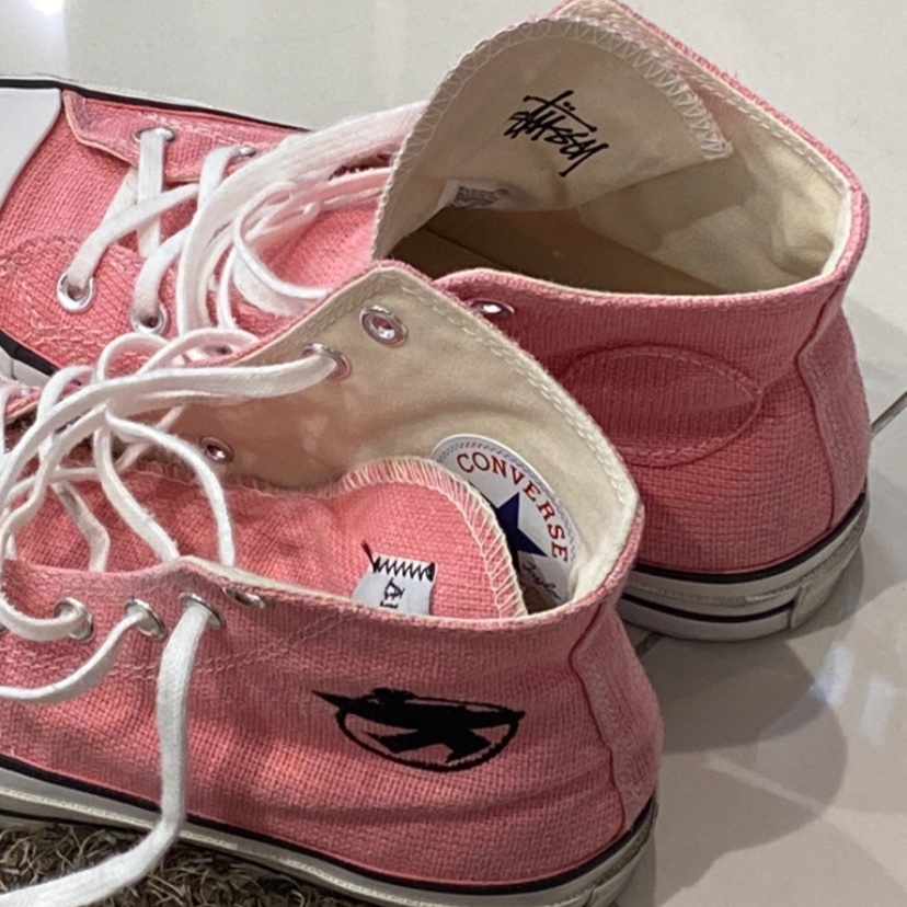 Converse x Stussy Chuck 70 High Plumeria 착용 스타일