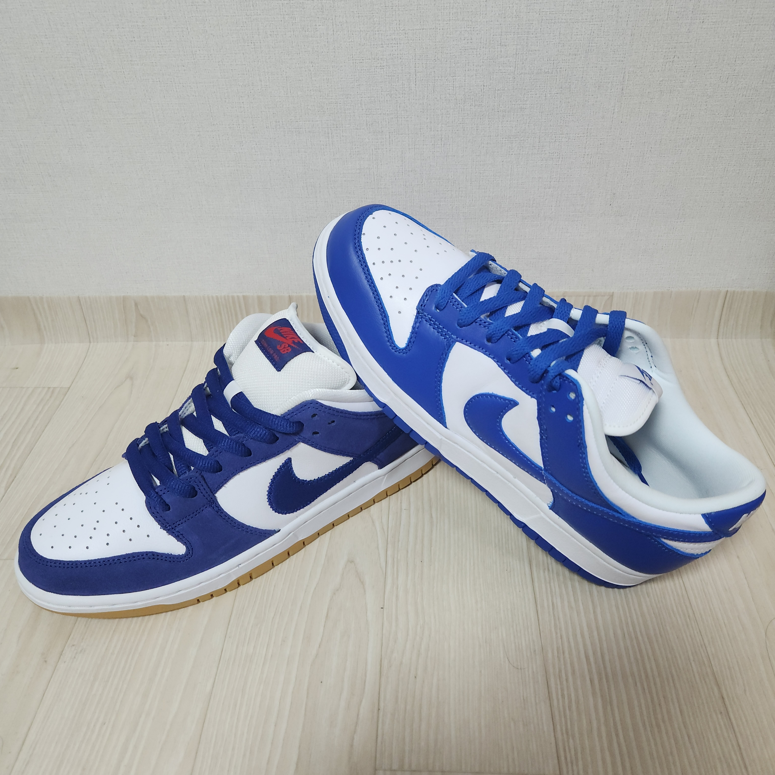 Nike Dunk Low SP Kentucky 2022, Nike SB Dunk Low Pro Premium Deep Royal Blue 착용 스타일 - 2