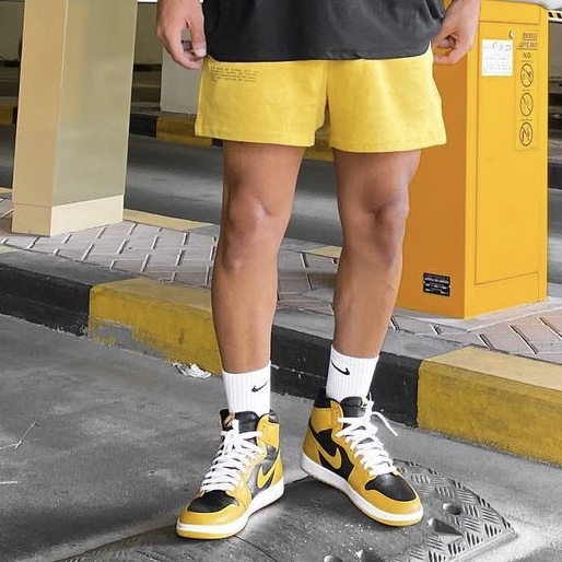 (GS) Jordan 1 Retro High OG Pollen 착용 스타일