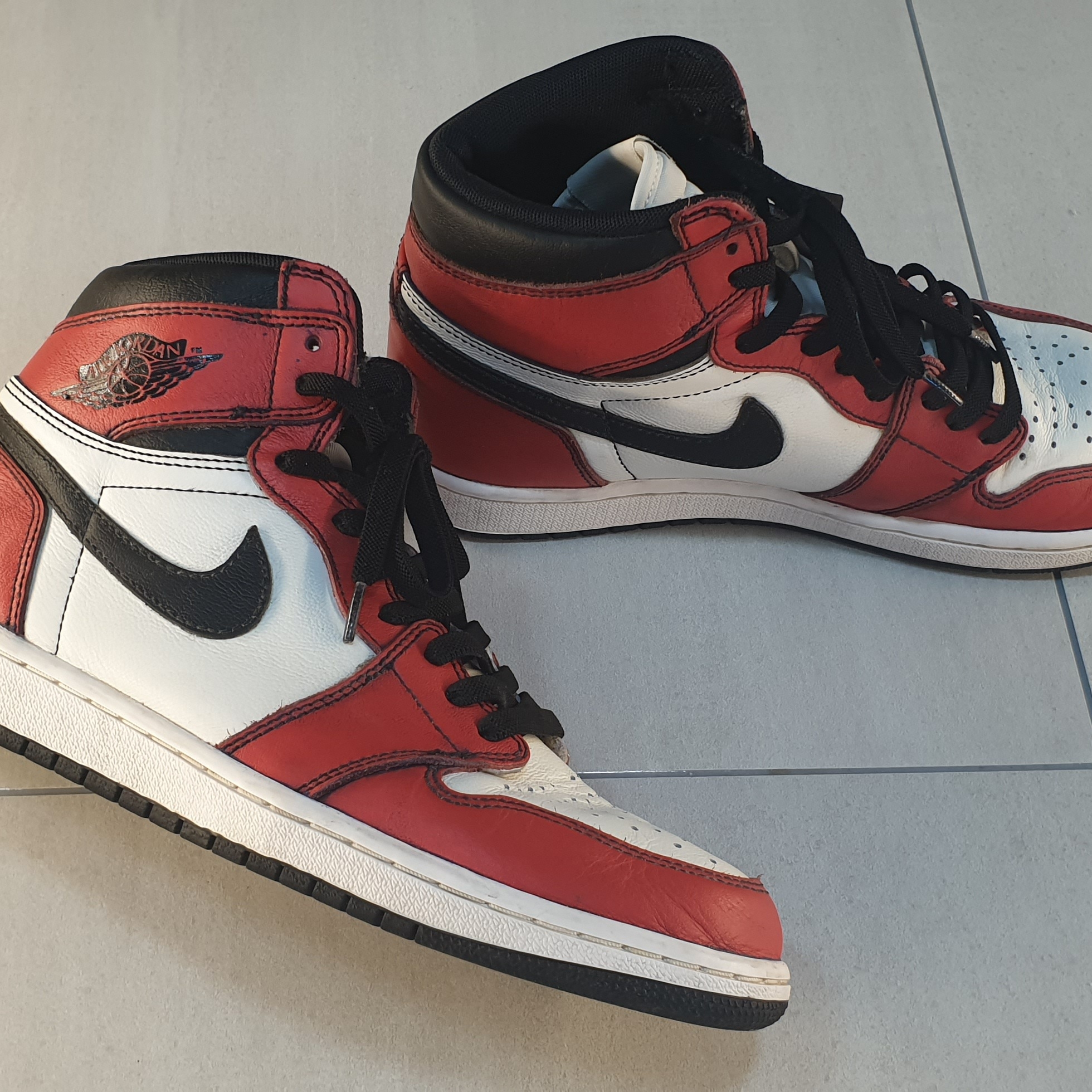 Jordan 1 Retro High OG Defiant SB LA to Chicago 착용 스타일