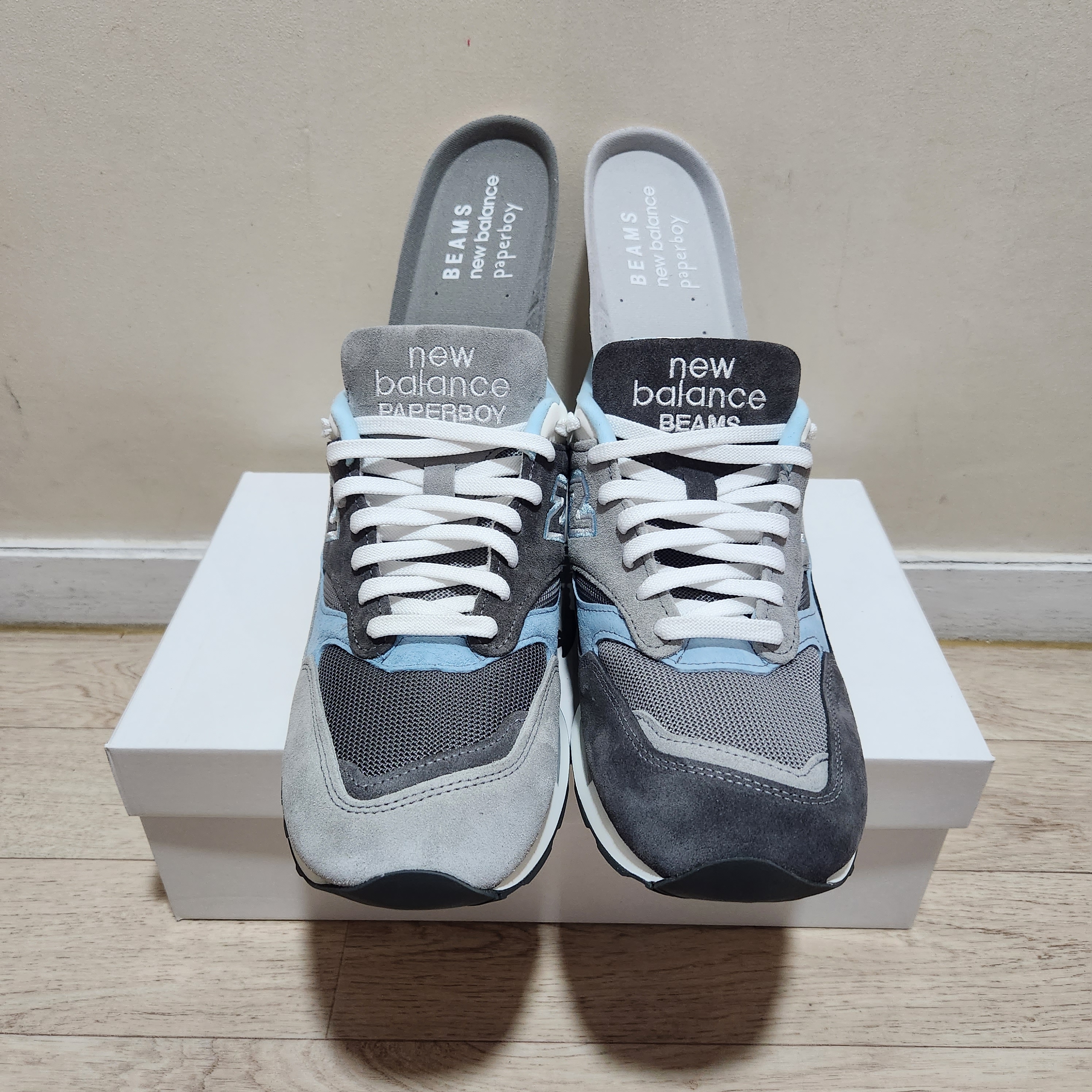 New Balance x Paperboy Paris x Beams 1500 Made in UK Ice Boy 착용 스타일 - 4