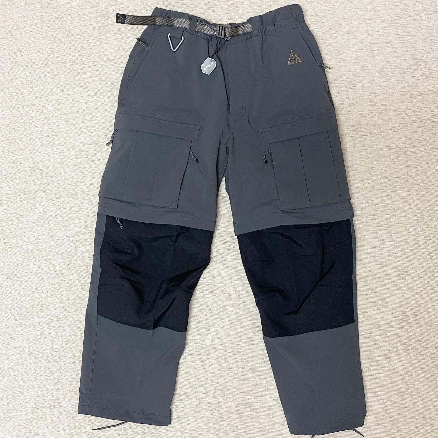 Nike ACG Smith Summit Cargo Pants Dark Smoke Grey - Asia 착용 스타일 - 3