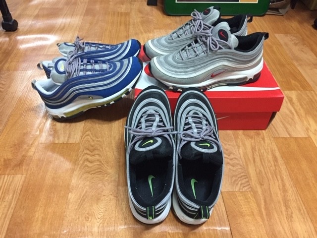 Nike Air Max 97 OG Black Volt Asia, Nike Air Max 97 OG Royal Neon 착용 스타일