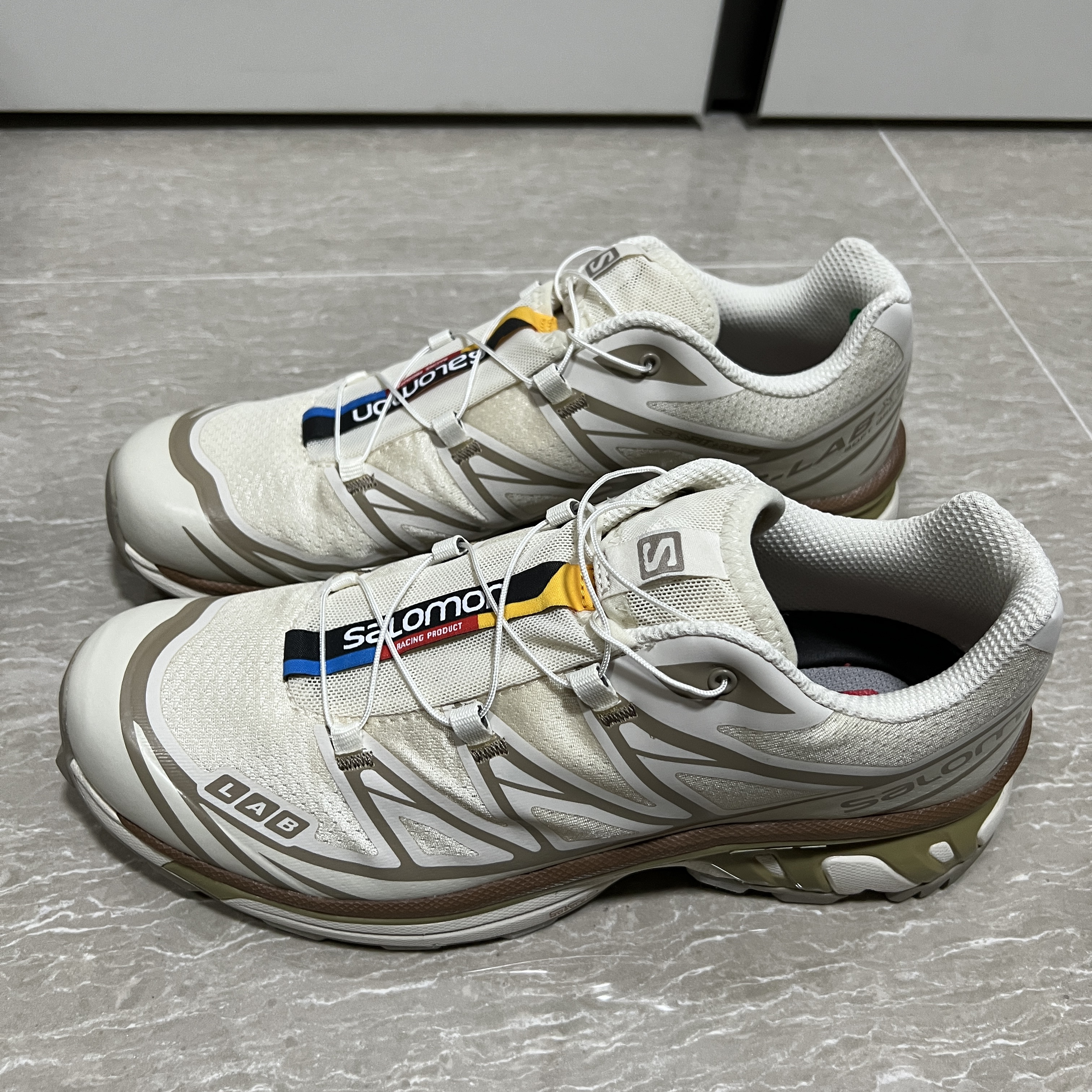 Salomon XT-6 Turtledove 착용 스타일
