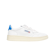 (W) Autry Medalist Low Leather Sneakers White Azure