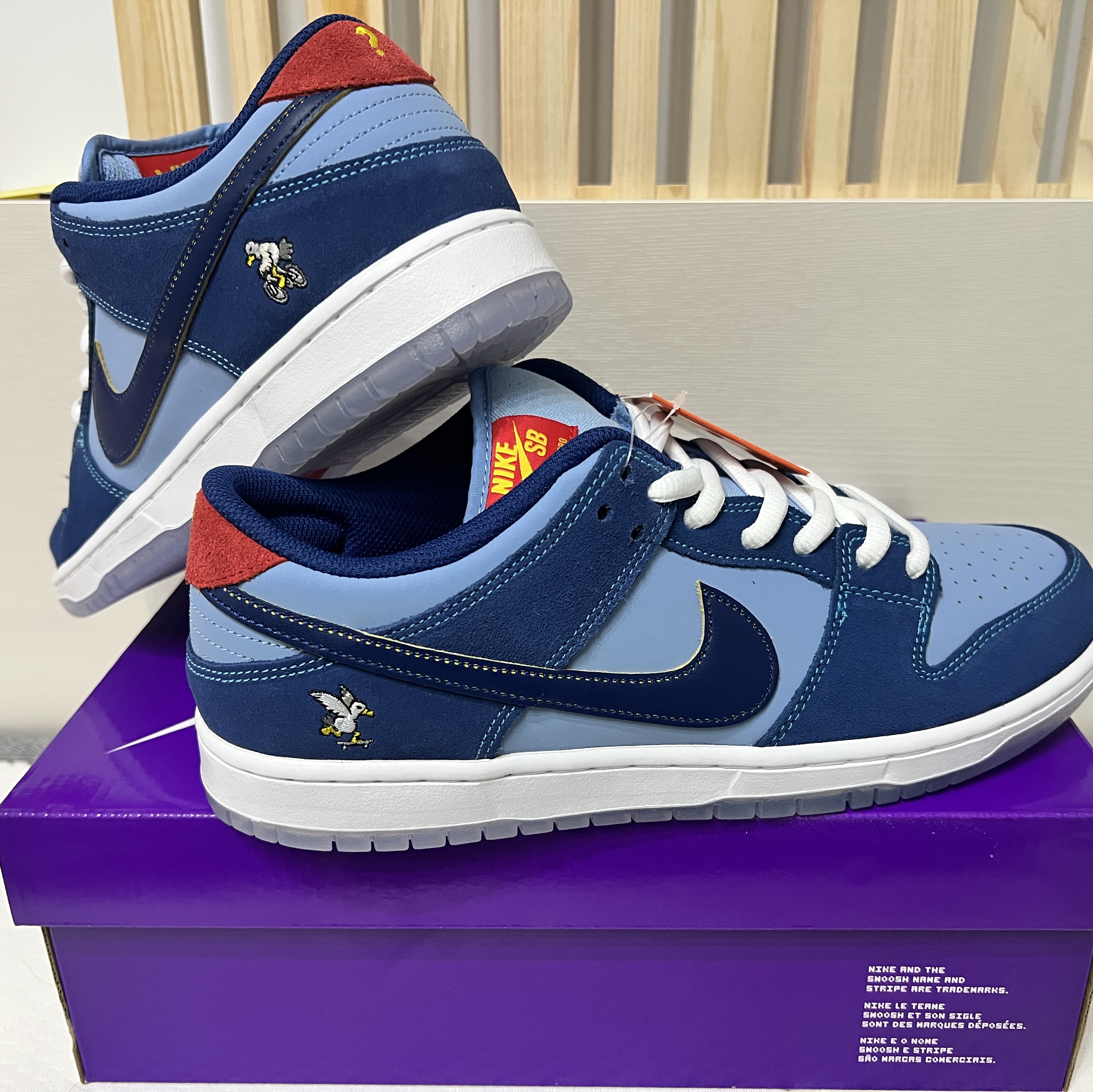 Nike x Why So Sad? SB Dunk Low Pro Coastal Blue 착용 스타일