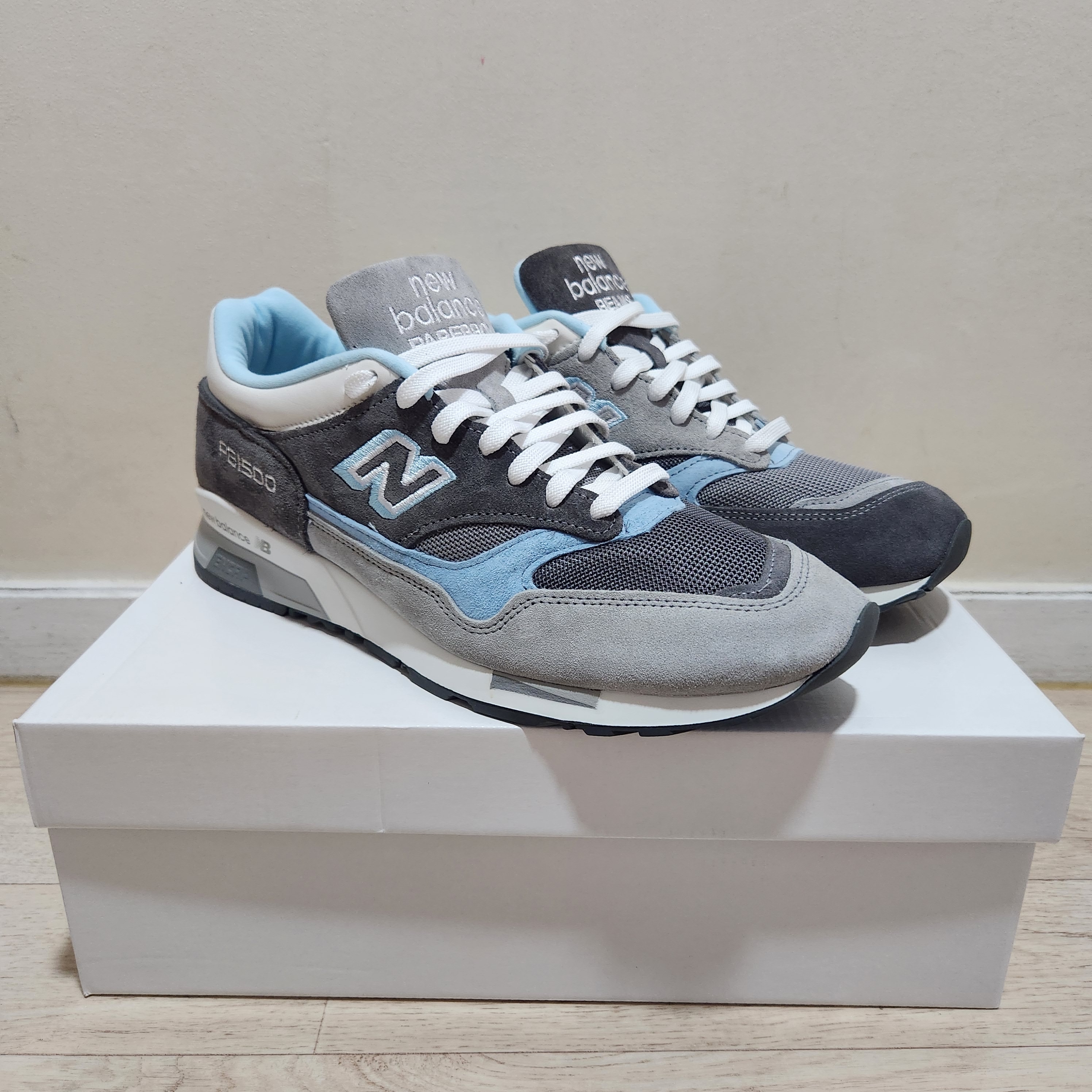New Balance x Paperboy Paris x Beams 1500 Made in UK Ice Boy 착용 스타일 - 1