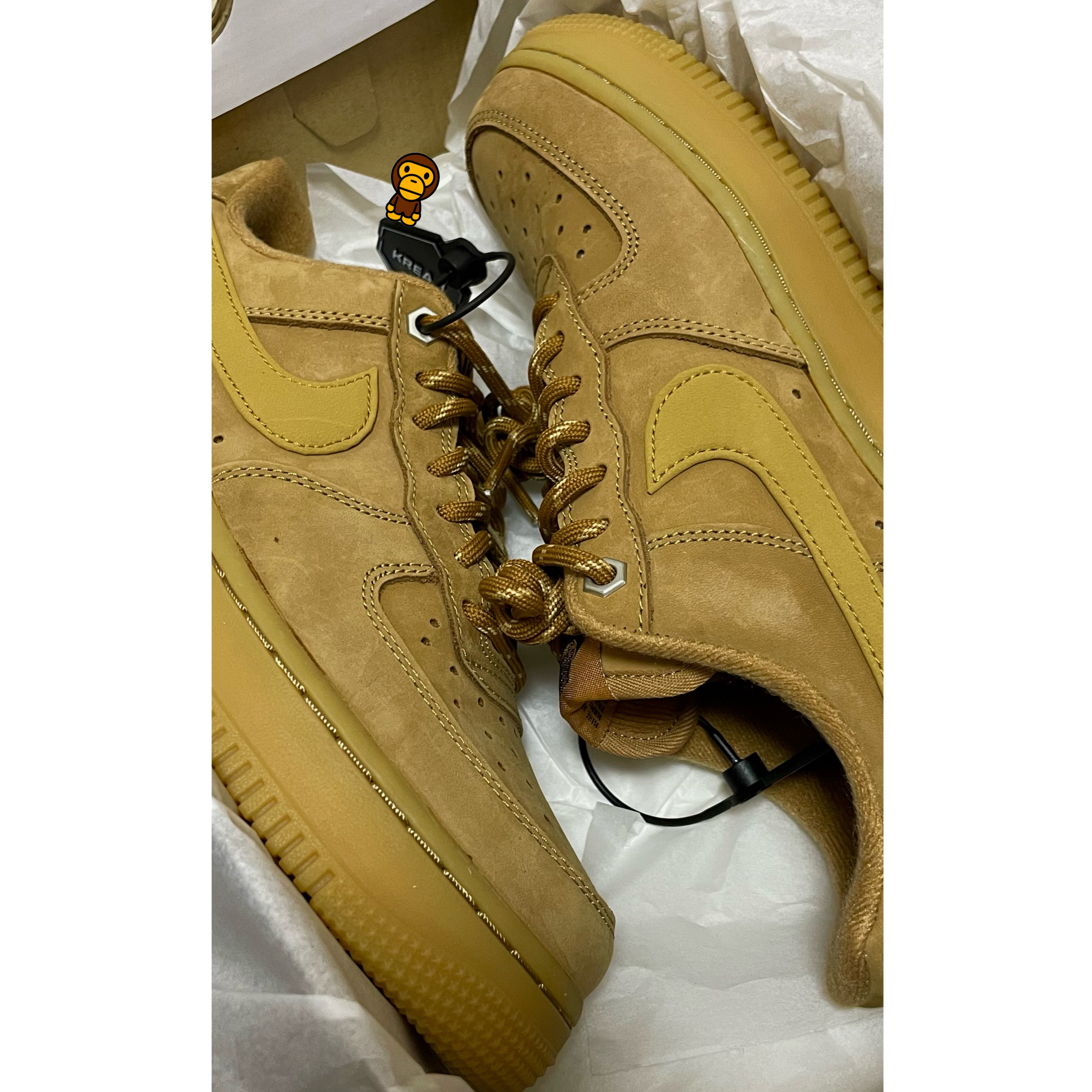Nike Air Force 1 '07 WB Flax 착용 스타일