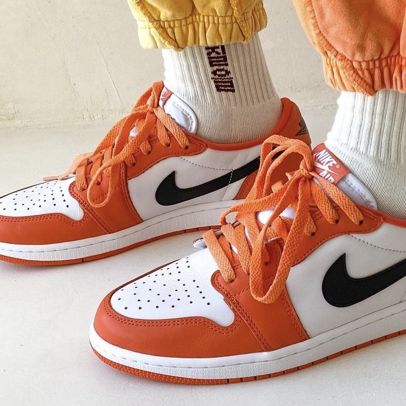 (W) Jordan 1 Low OG Starfish 착용 스타일