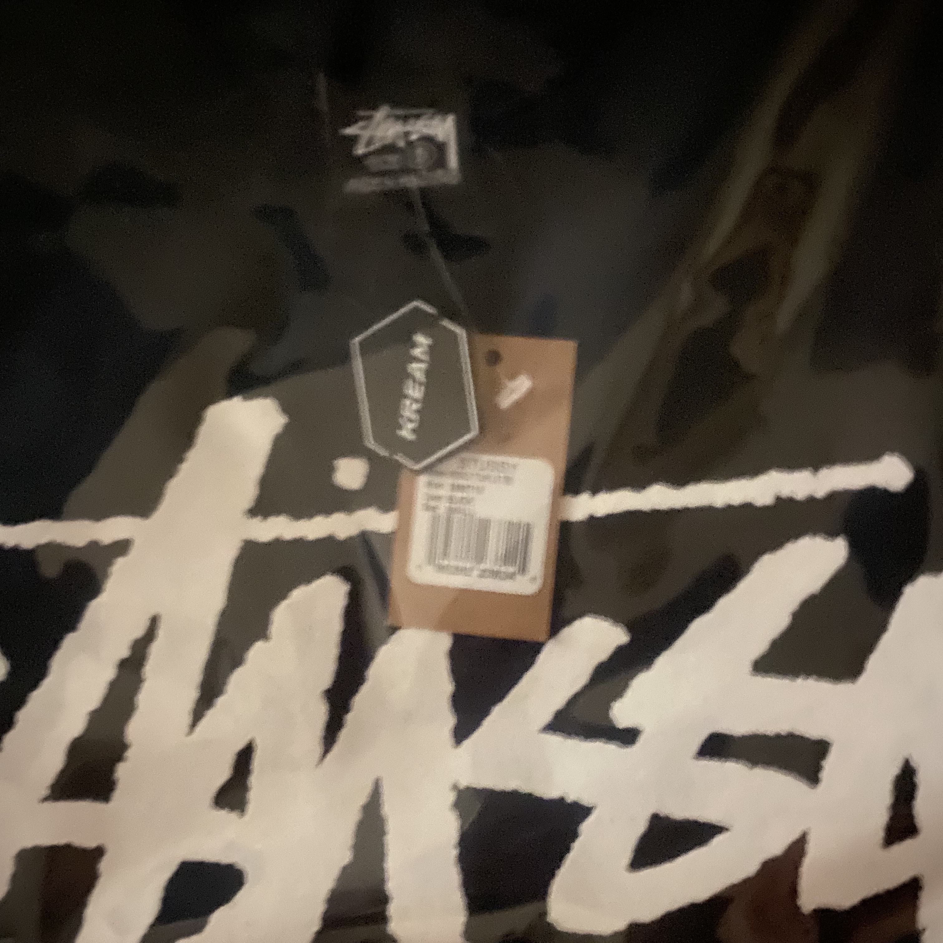 Stussy World Tour LS T-Shirt Black 착용 스타일