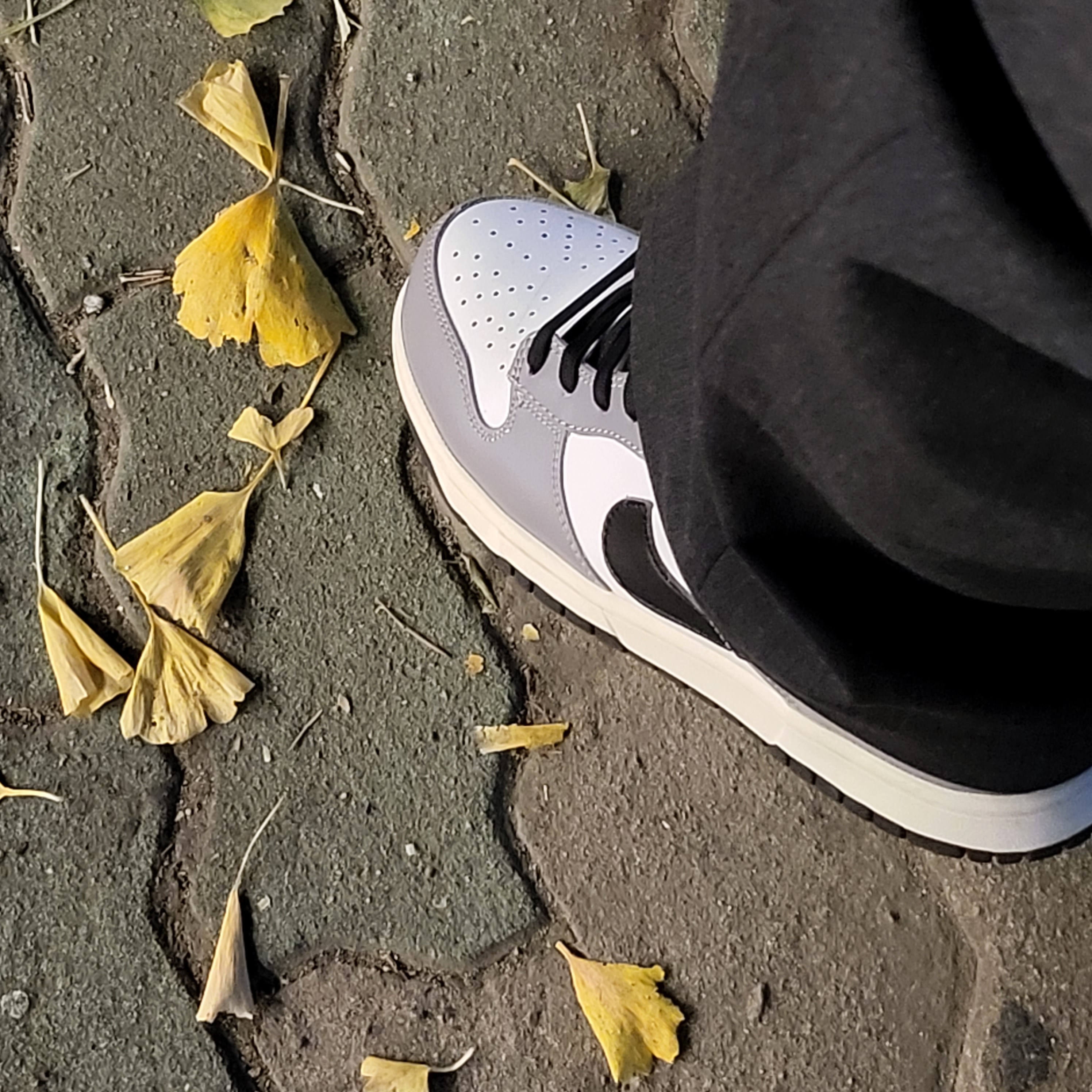 (W) Nike Dunk Low Light Smoke Grey 착용 스타일
