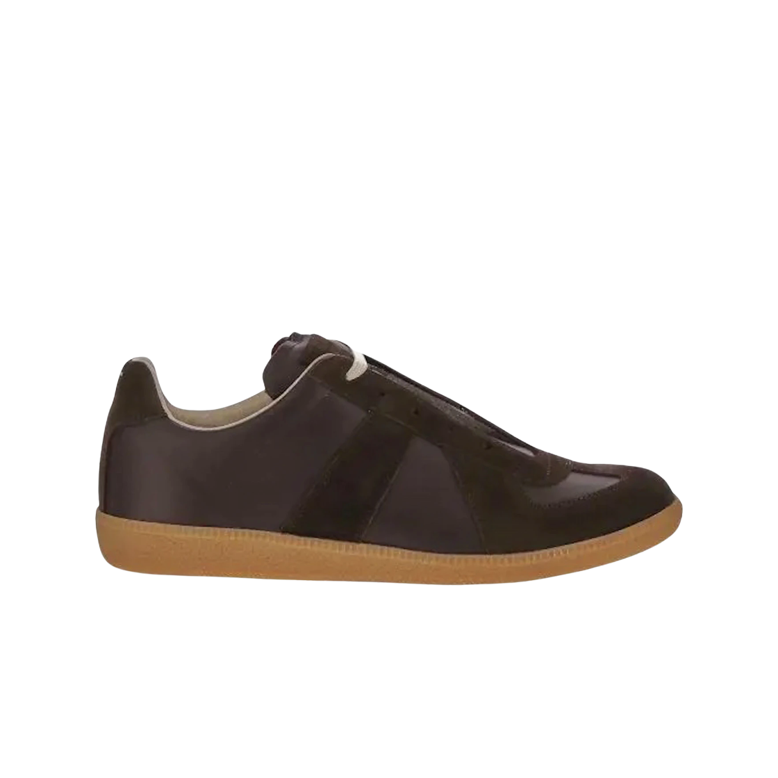 (W) 메종 마르지엘라 카프스킨 레플리카 스니커즈 넛멕((W) Maison Margiela Calfskin Replica Sneakers Nutmeg) - 1