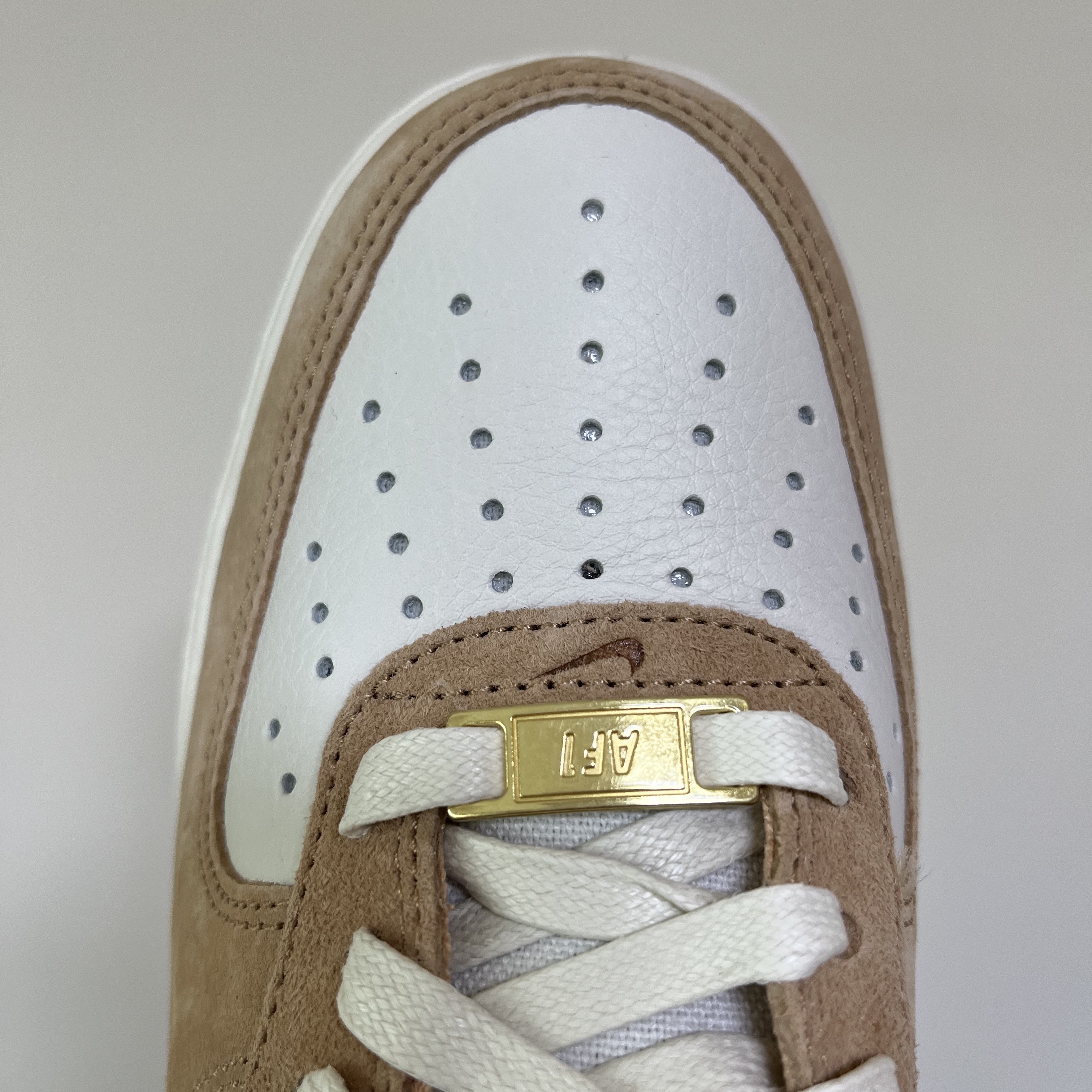 (W) Nike Air Force 1 LXX Flax 착용 스타일 - 3