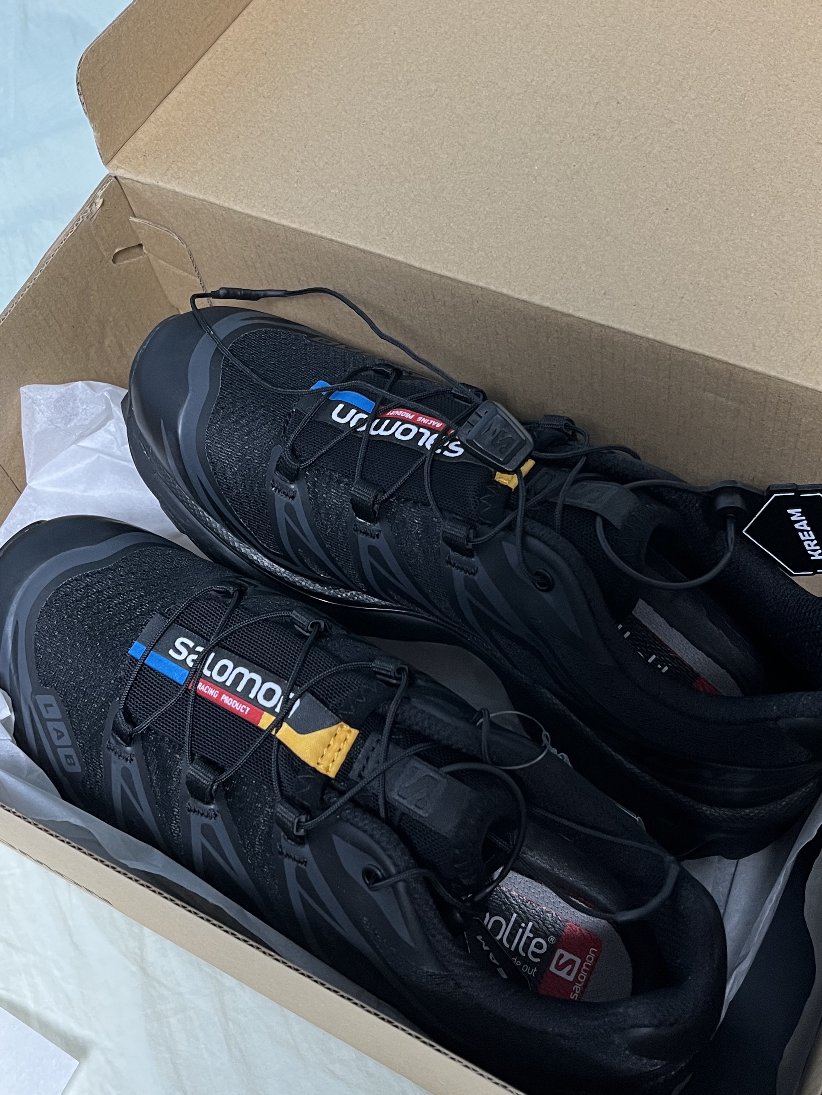 Salomon XT-6 ADV Black 착용 스타일