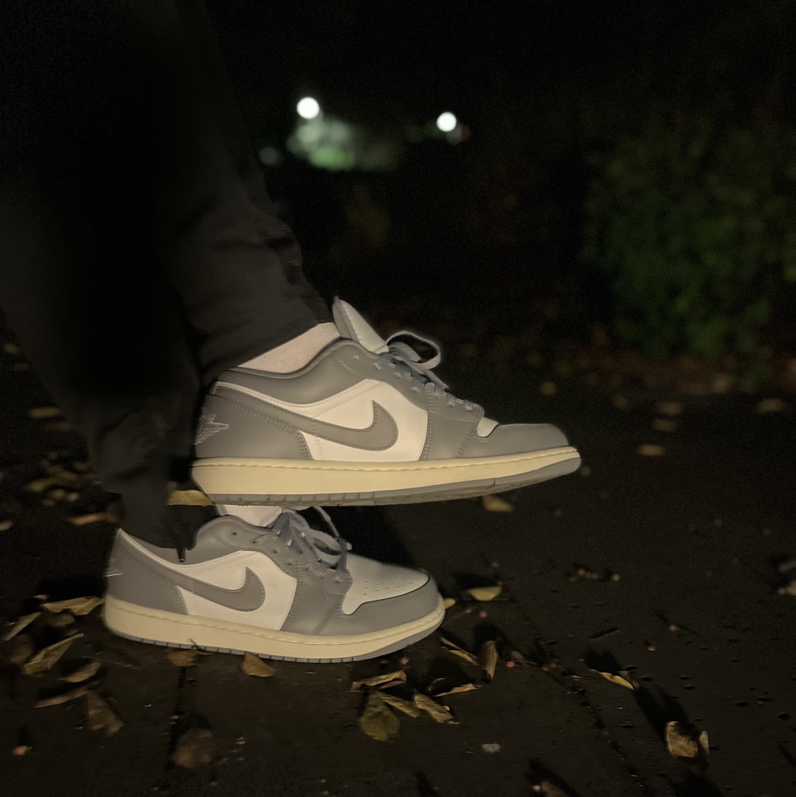 Jordan 1 Low Stealth and White 착용 스타일