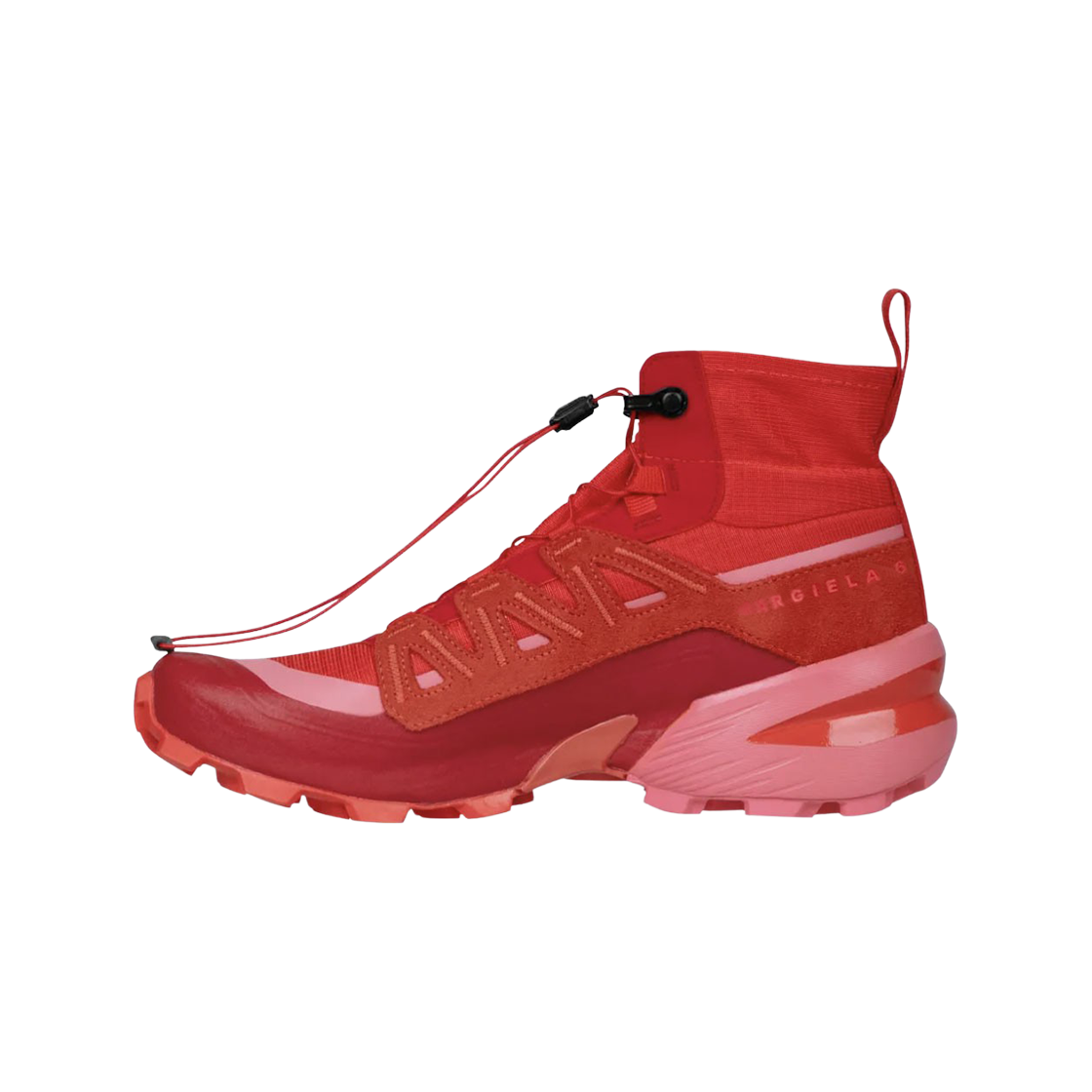살로몬 x MM6 메종 마르지엘라 크로스 하이 파이어리 레드(Salomon x MM6 Maison Margiela Cross High Fiery Red) - 2